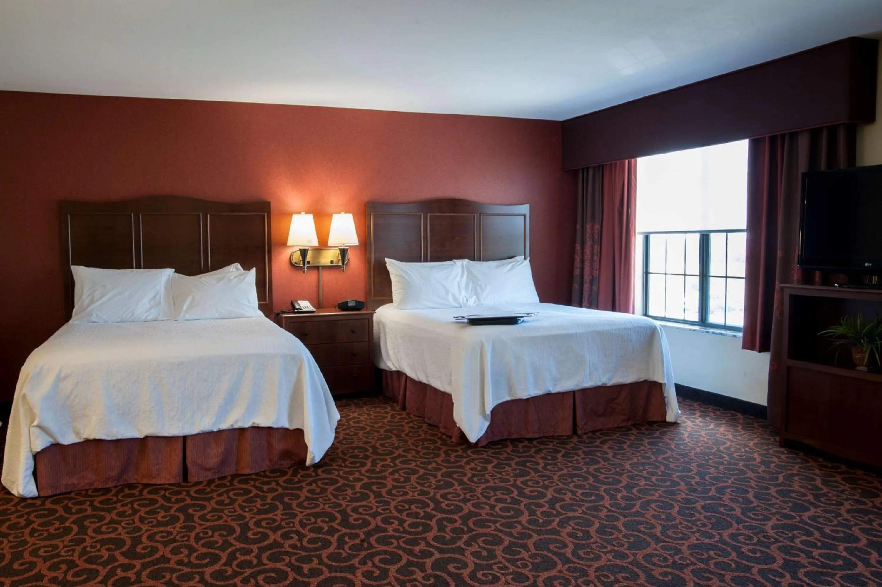 Queen Studio Suite with Two Queen Beds - Non-Smoking in Hampton Inn & Suites Watertown