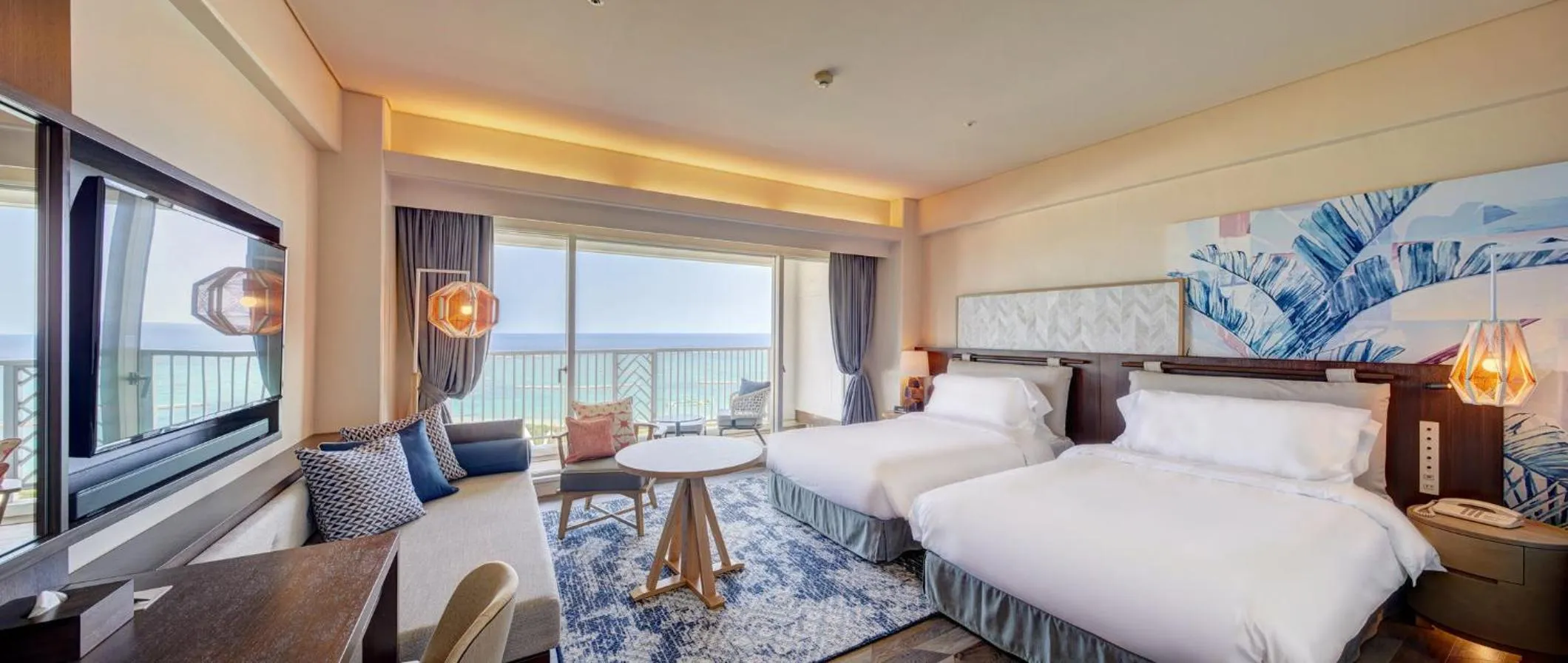 Ocean Wing Twin Room with Ocean View – Mid Floor in ANA InterContinental Ishigaki Resort by IHG