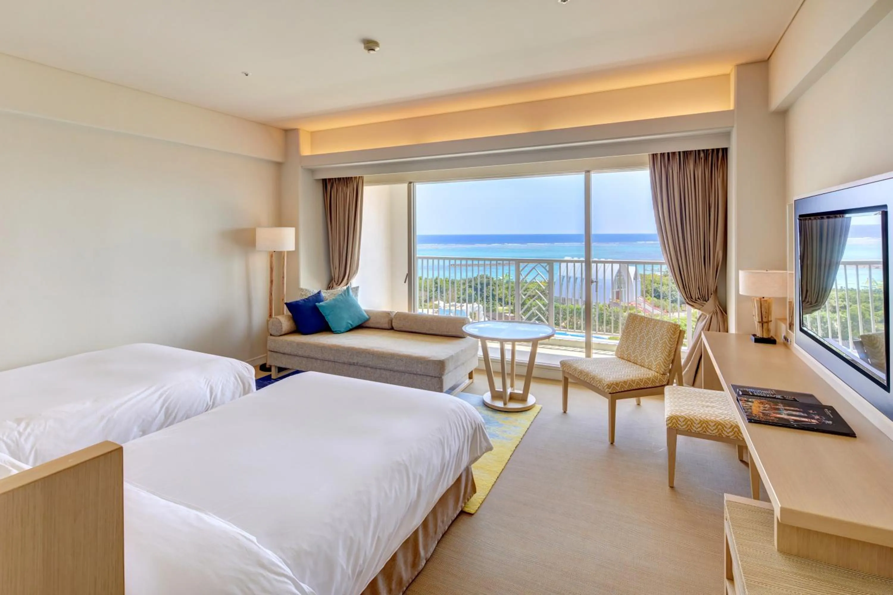 Ocean Wing Classic Twin Room with Ocean View in ANA InterContinental Ishigaki Resort by IHG