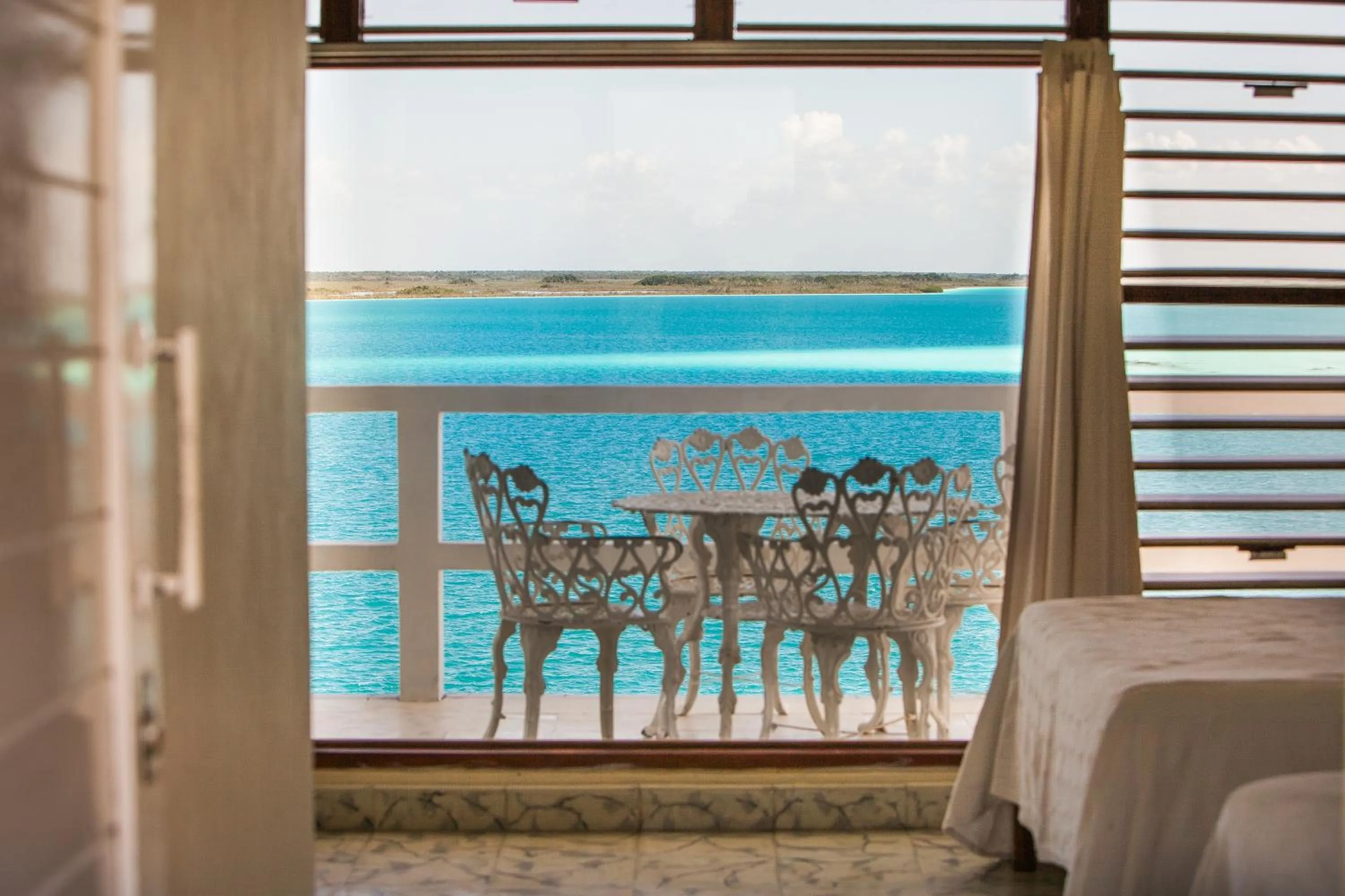 Superior Double Room with Two Double Beds in Hotel Laguna Bacalar