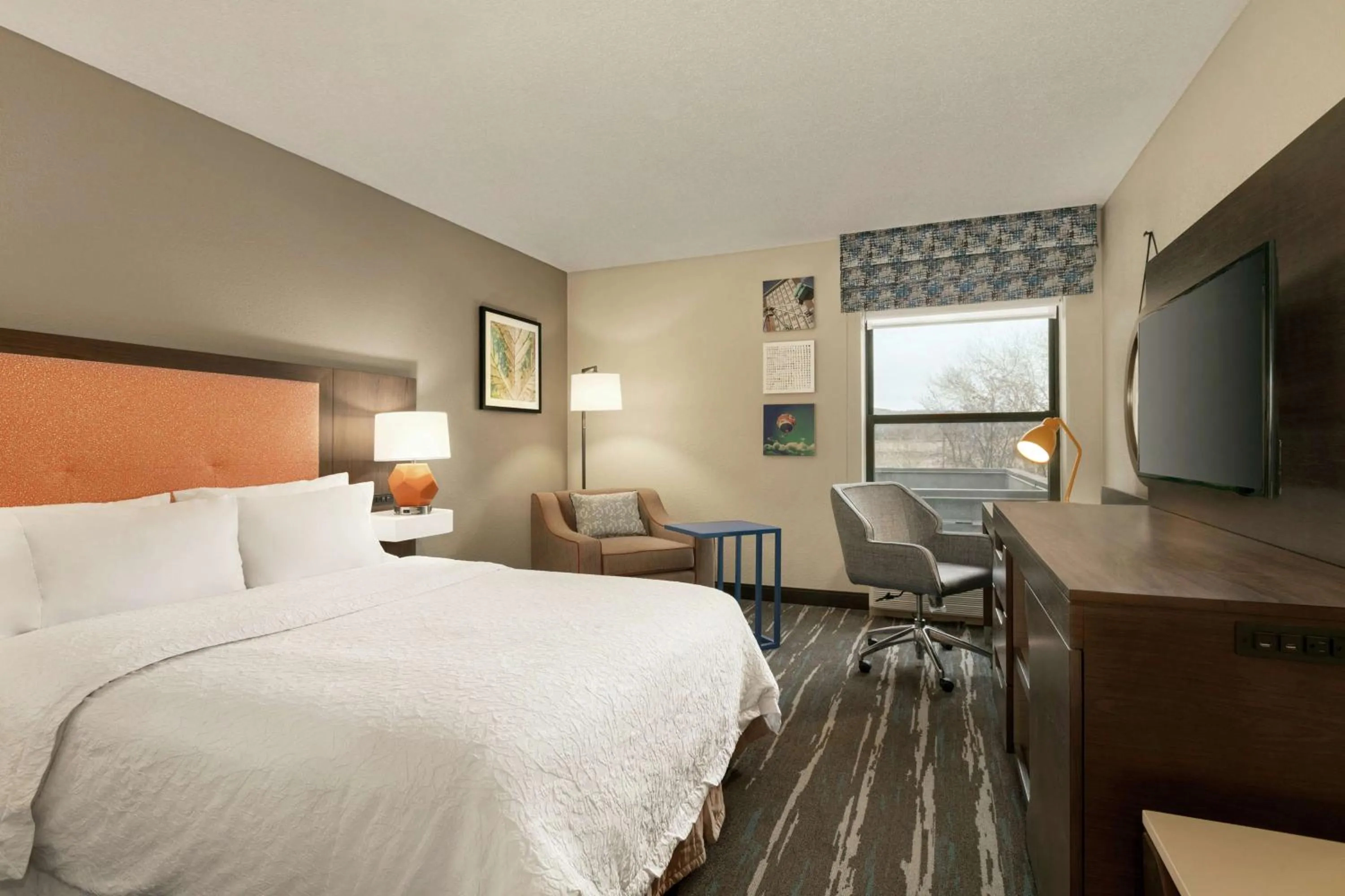 Queen Room - Non-Smoking in Hampton Inn Binghamton/Johnson City