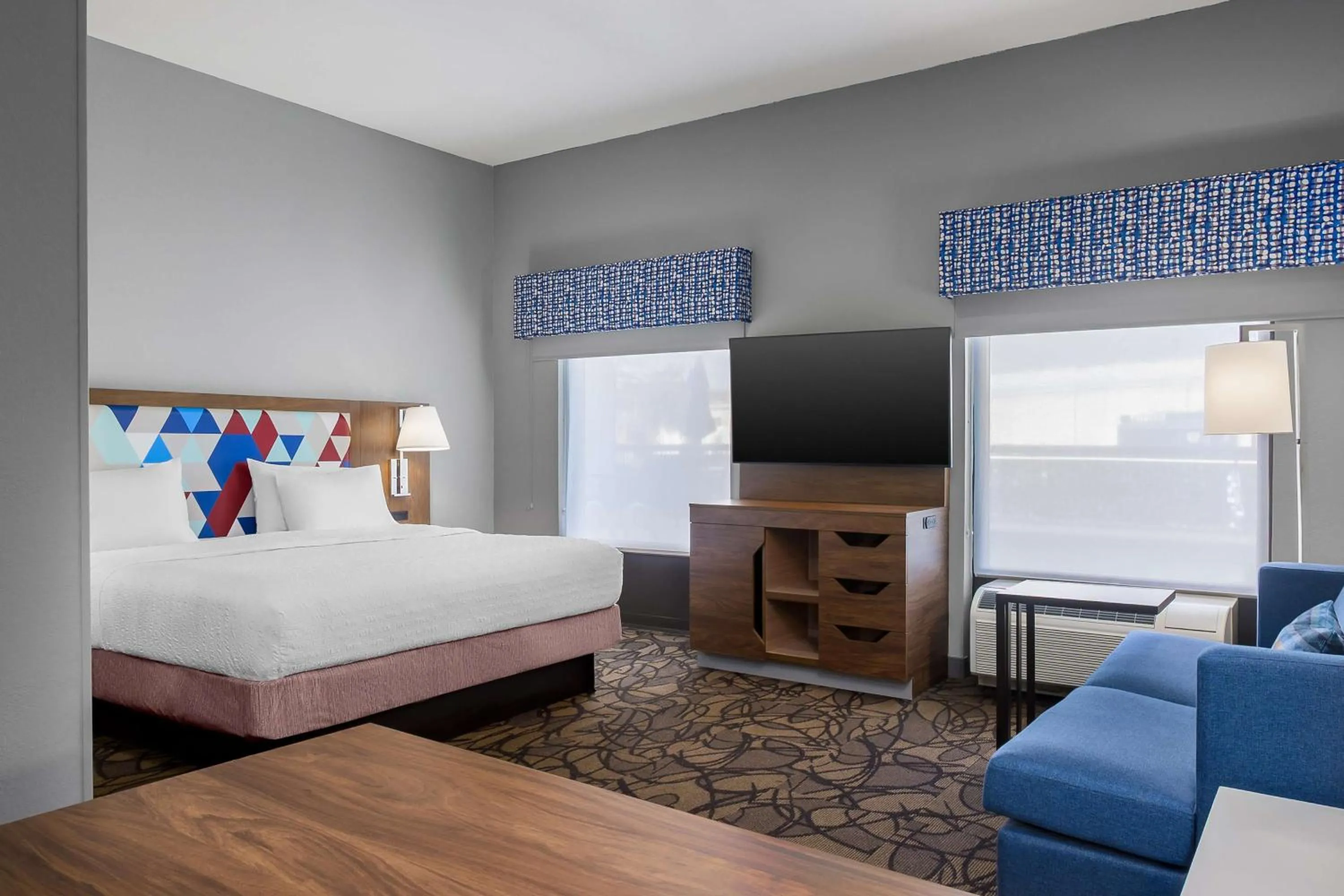 King Studio Suite with Microwave and Fridge in Hampton Inn & Suites Birmingham-Pelham - I-65