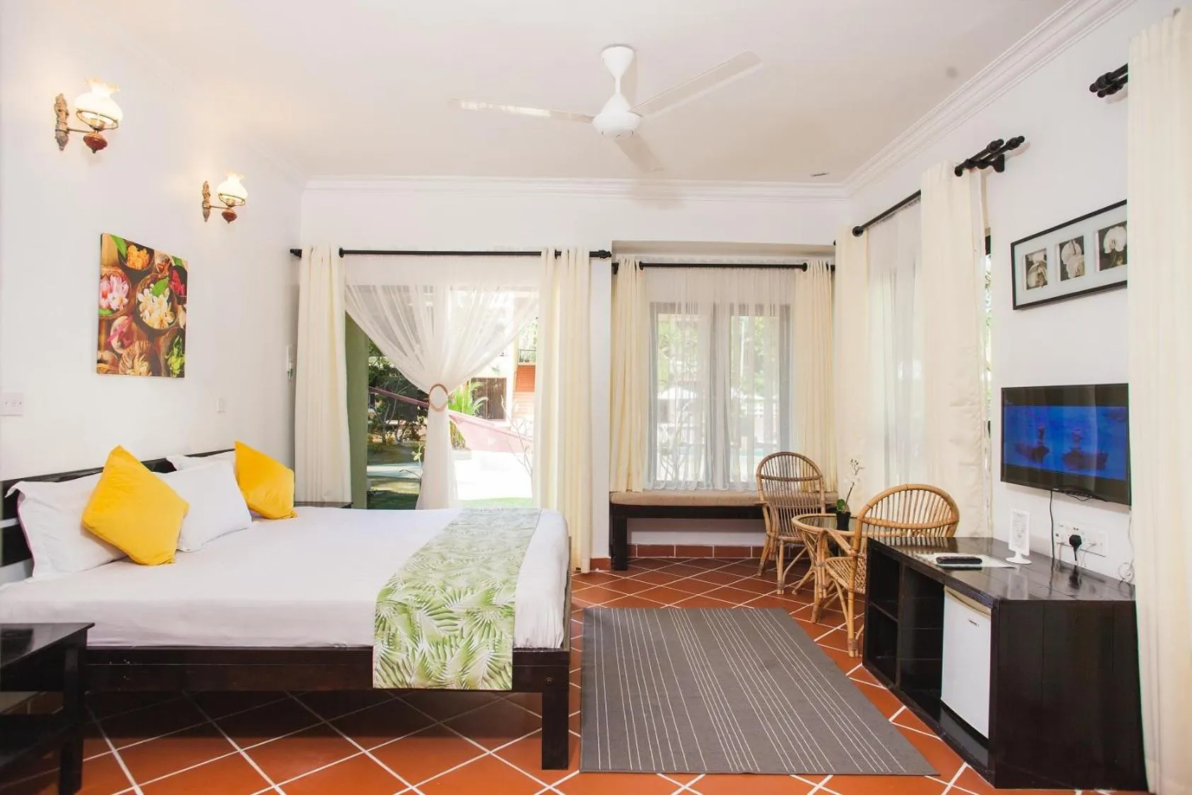 Deluxe Double Room in Anjungan Beach Resort