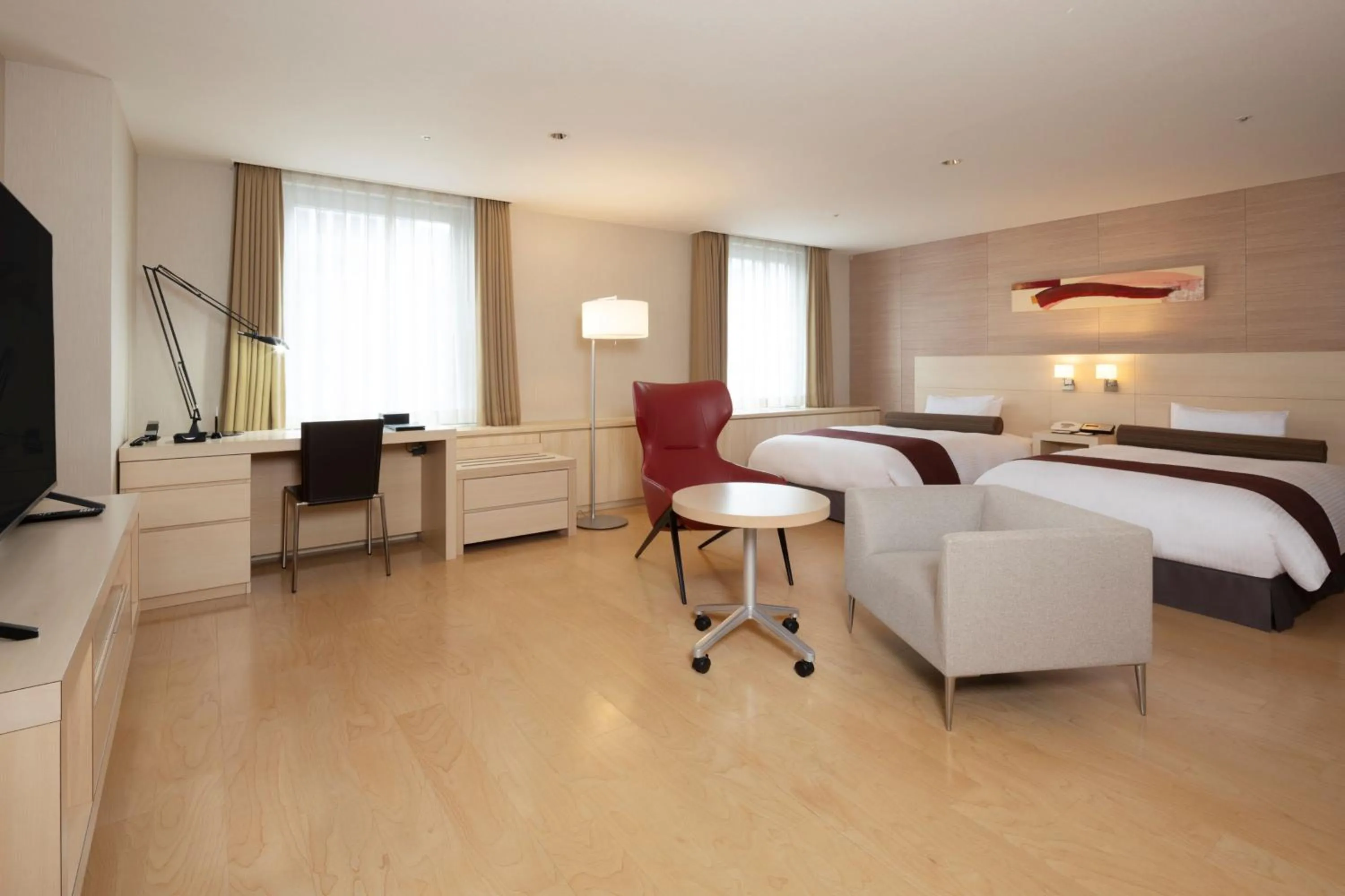 【Grand in Grand】Deluxe Twin Room with Lounge Access in Sapporo Grand Hotel