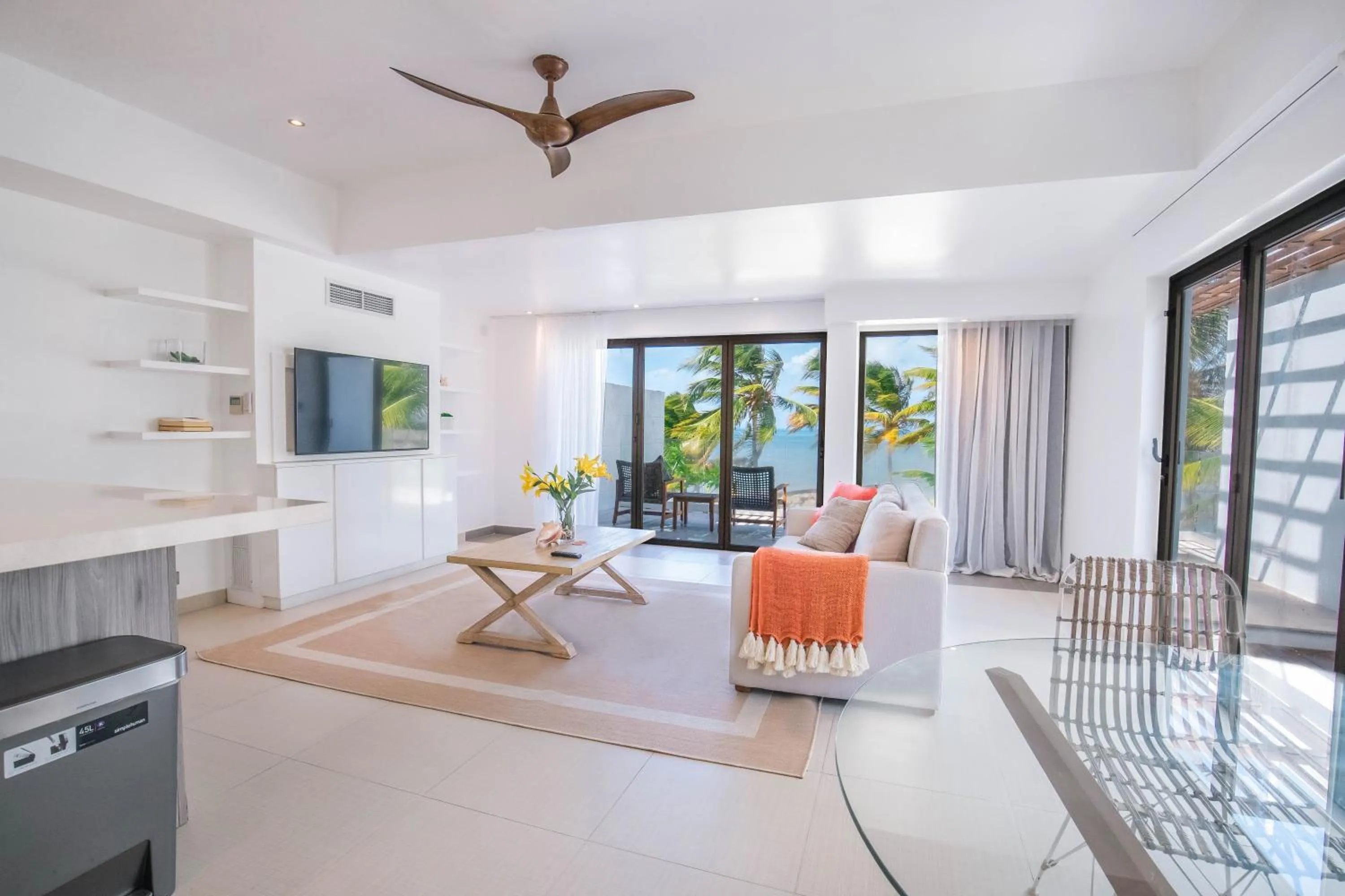 Ocean Front One-Bedroom Apartment in Hodges Bay Resort & Spa, an HQ Luxury Resort & Residences