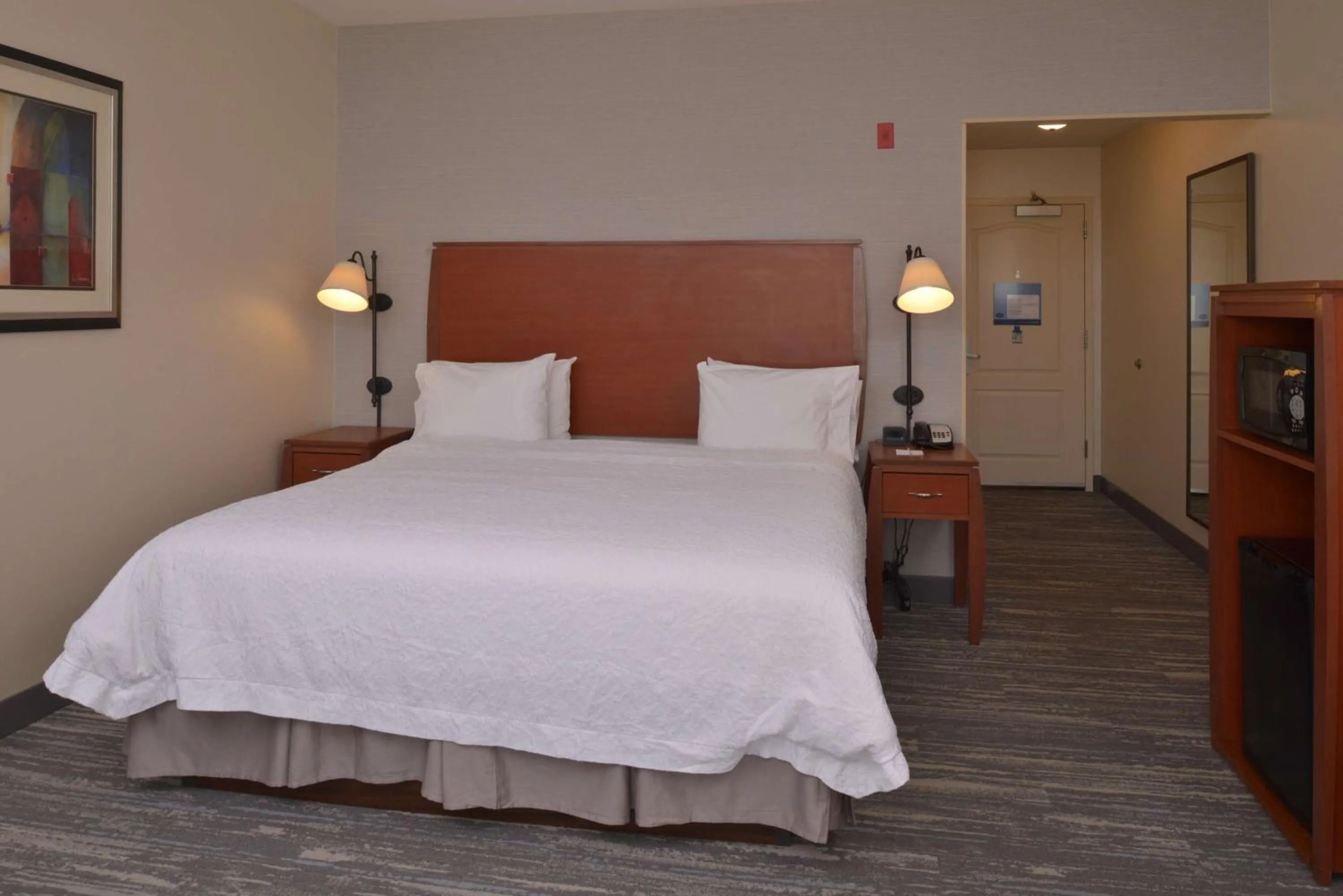 King Room with King Bed - Non-Smoking in Hampton Inn and Suites Bakersfield North-Airport
