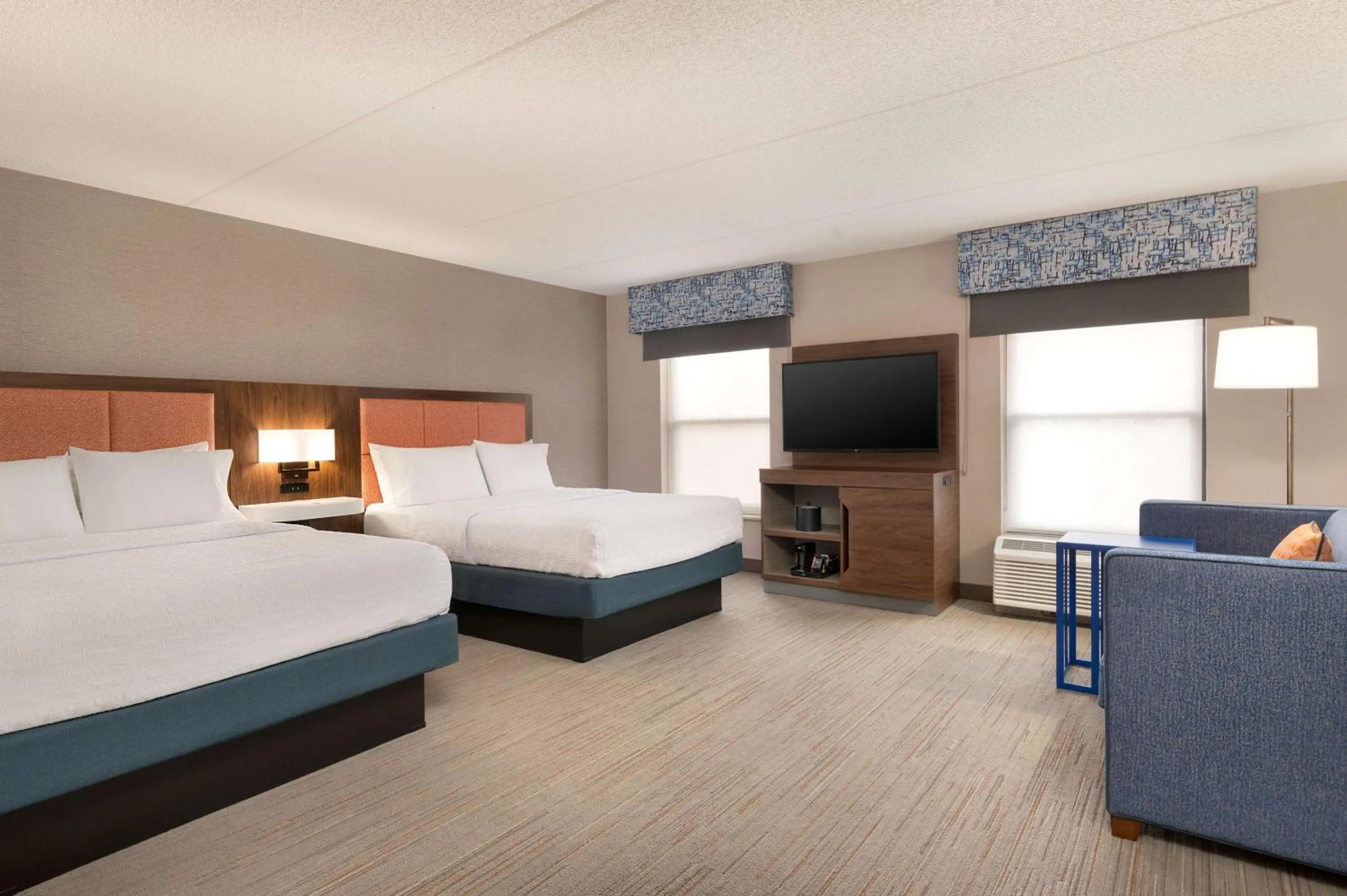 Queen Studio Suite with Two Queen Beds - Non-Smoking in Hampton Inn Bloomsburg