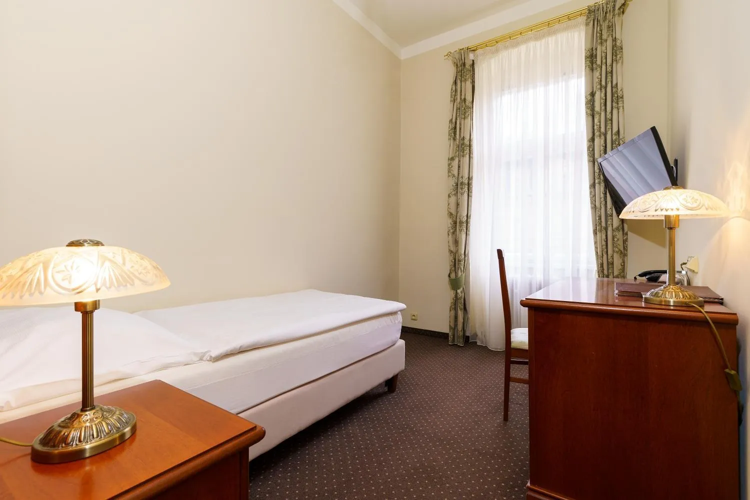 Single Room in Bella Building - single occupancy in Spa Hotel Anglický Dvůr