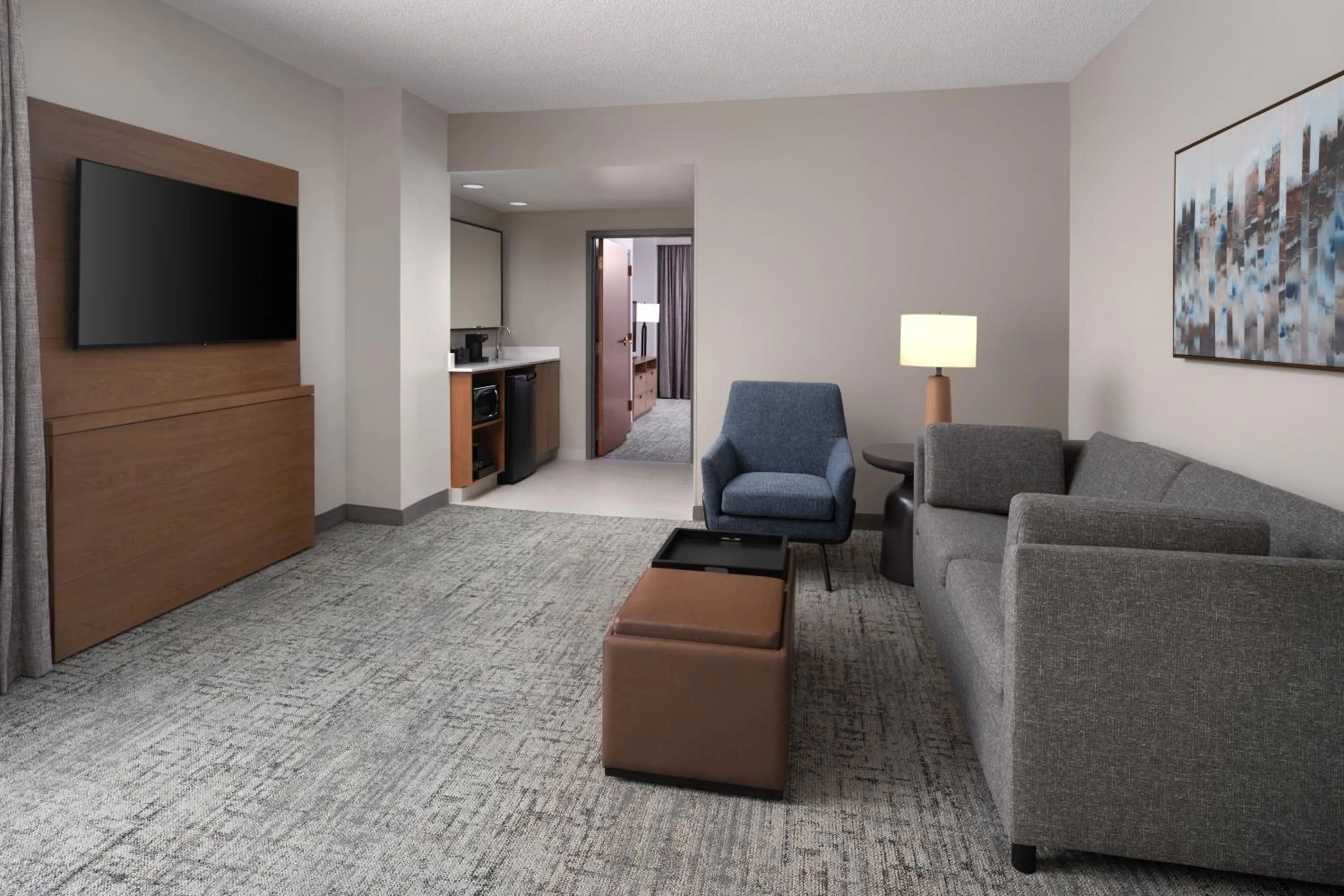 Corner Suite with Two Double Beds - Non-Smoking in Embassy Suites by Hilton Franklin Cool Spring