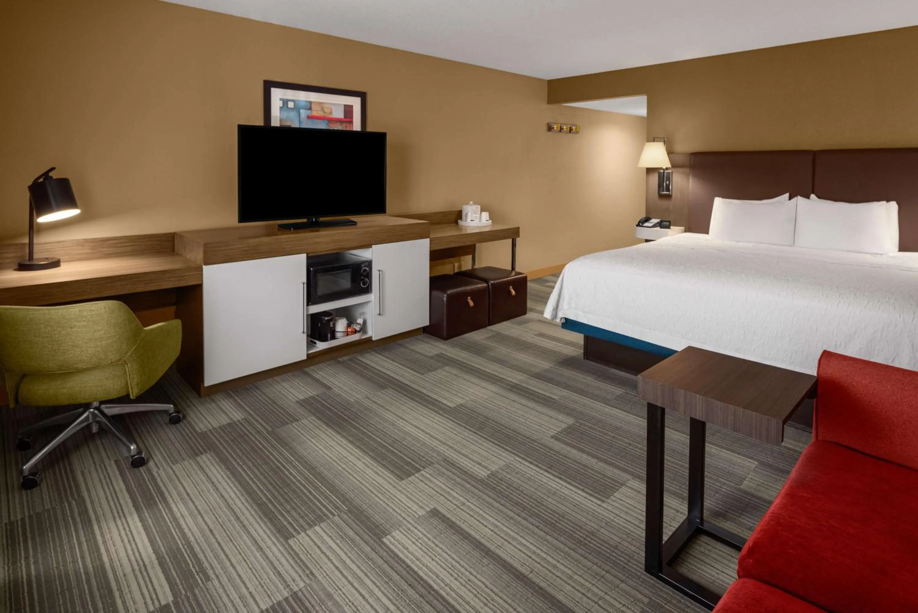King Room with Sofa Bed and Study - Non-Smoking in Hampton Inn & Suites Banning/Beaumont