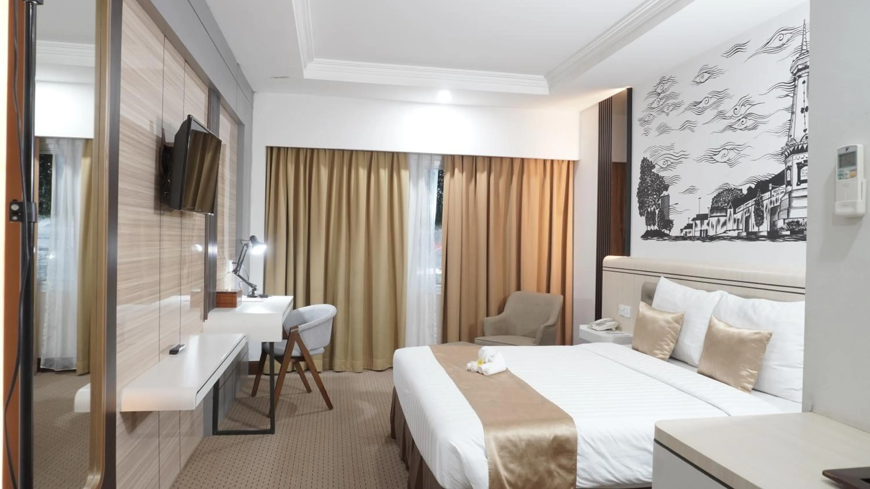 Deluxe Double or Twin Room in Abadi Hotel Malioboro Yogyakarta