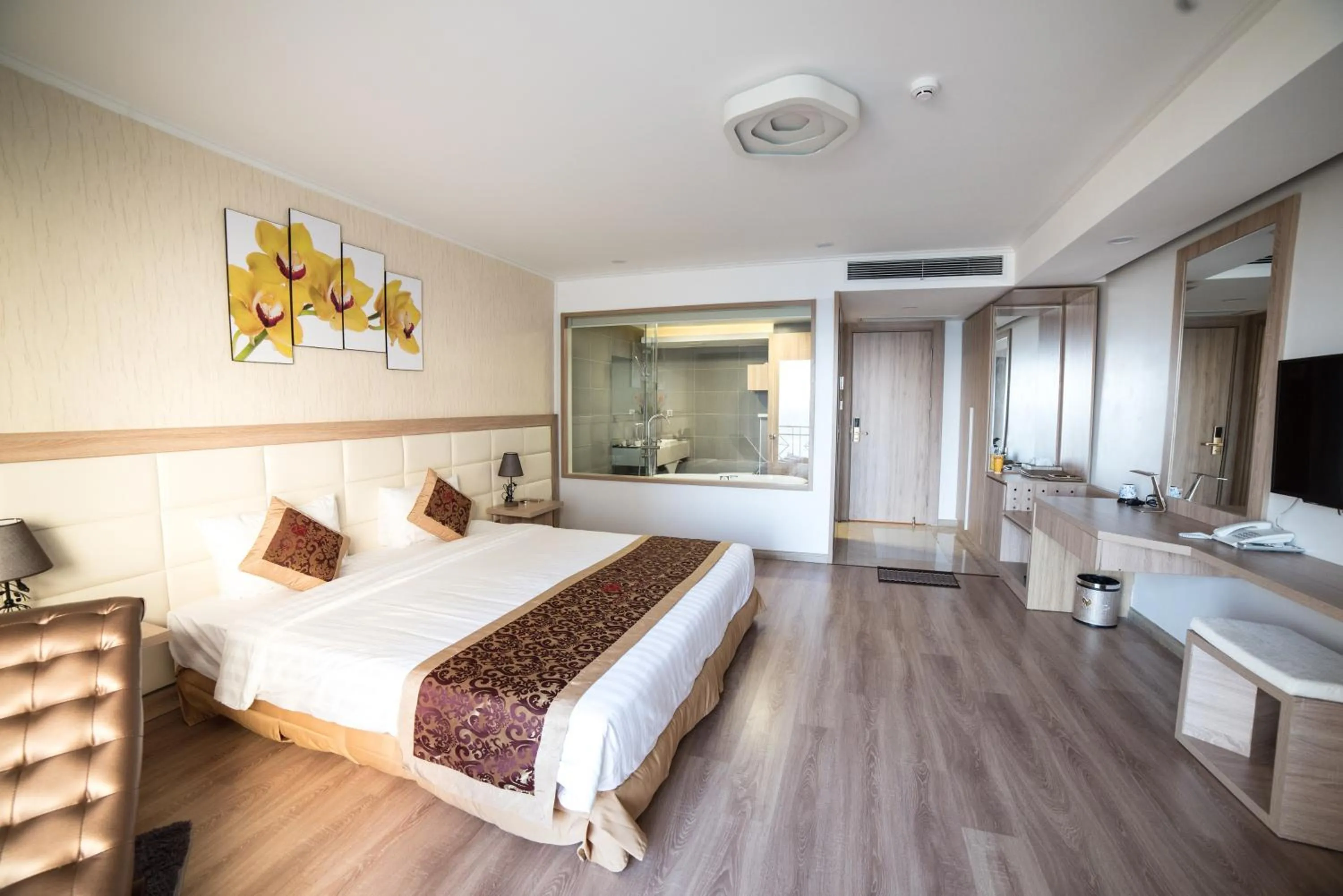 Deluxe Double Room with Sea View in Ruby Hotel