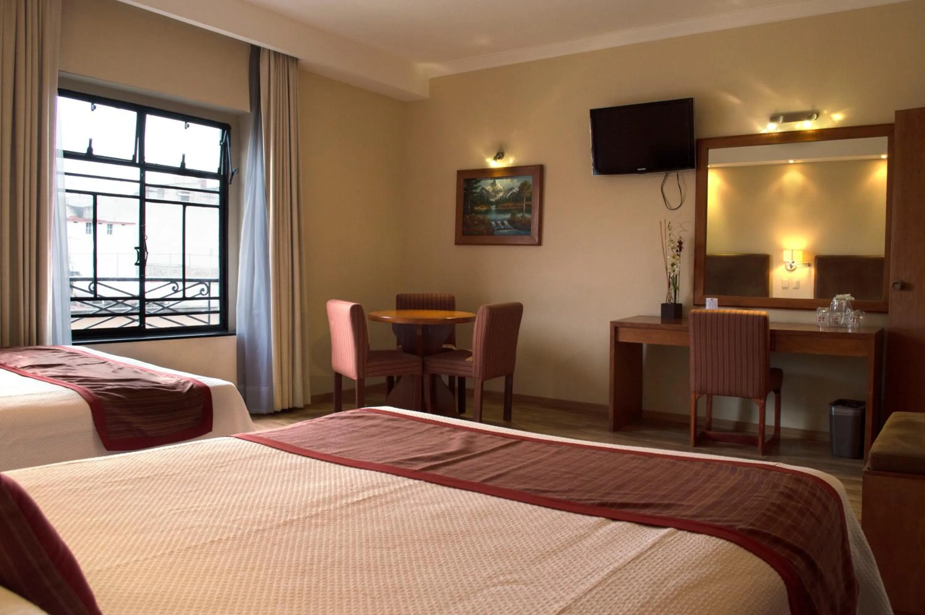 Double Room with Two Double Beds in Hotel Gillow