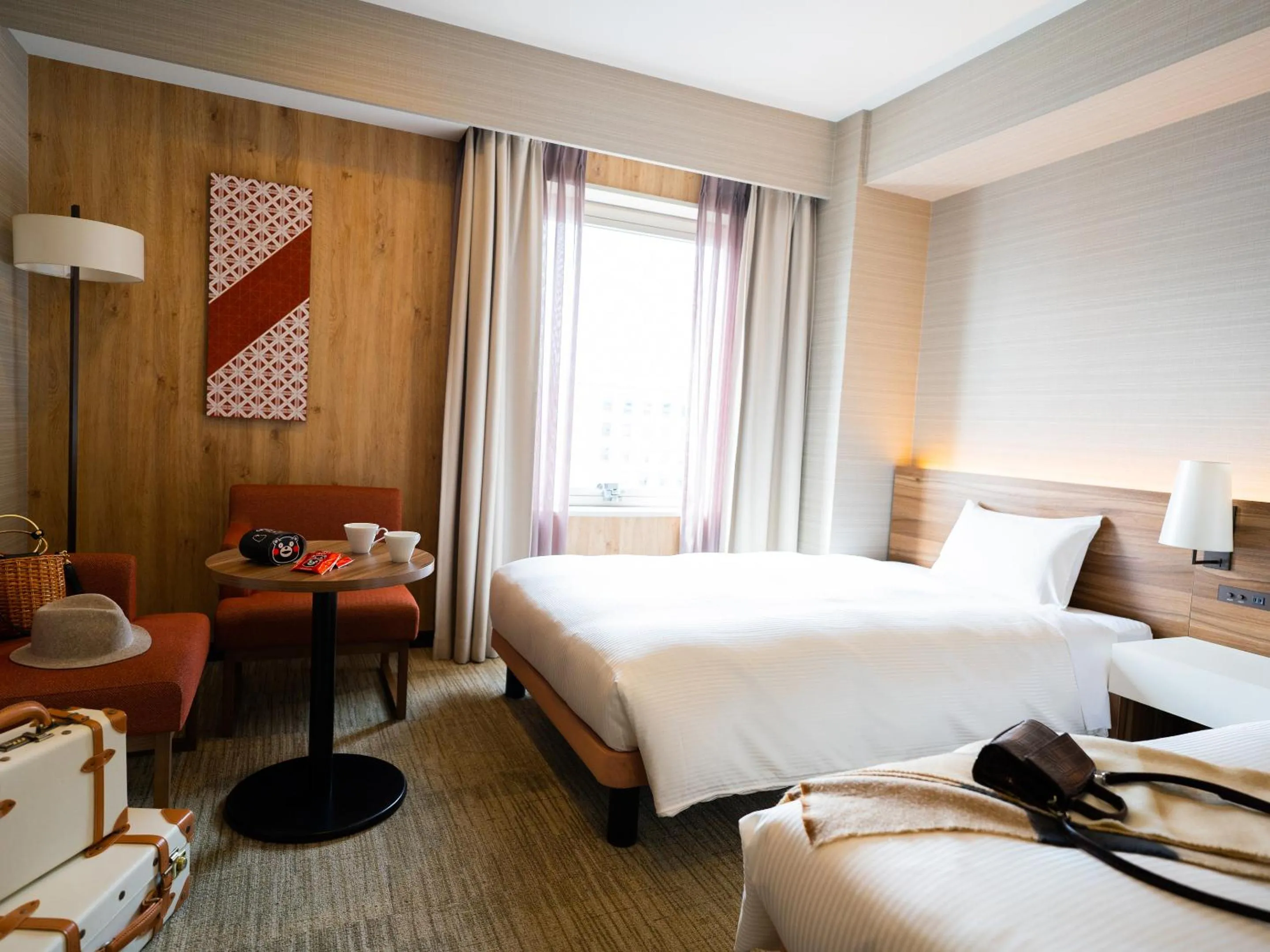 Standard Twin Room in Mitsui Garden Hotel Kumamoto