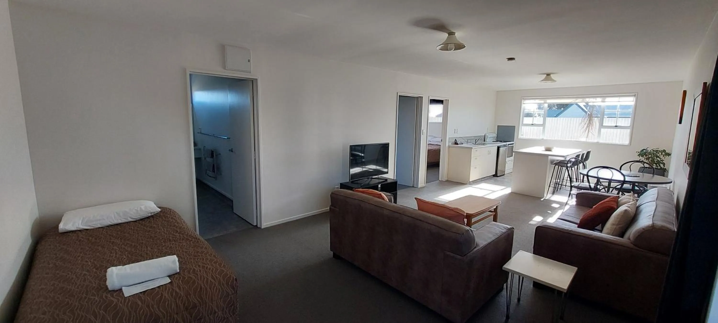 Two-Bedroom Apartment in Fitzherbert Court Motel