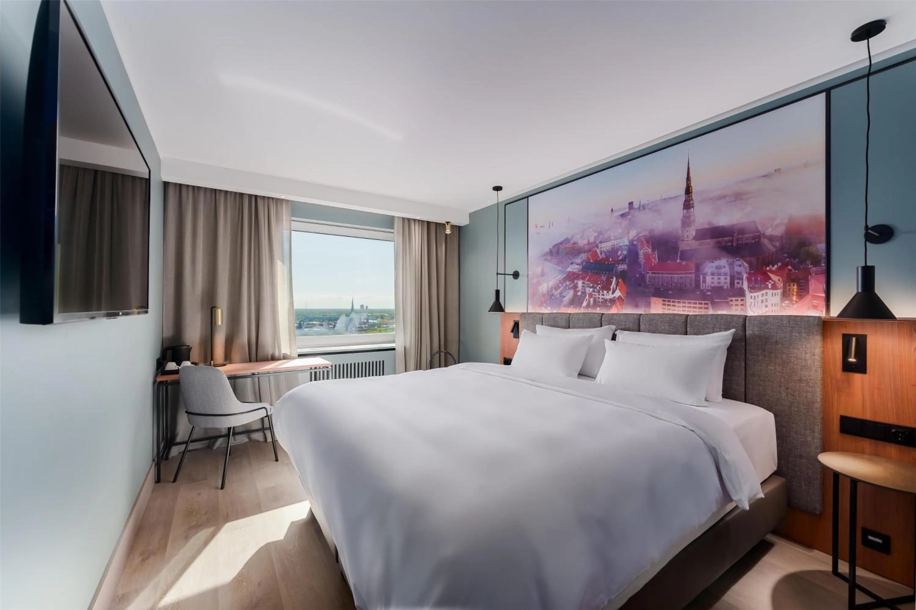 Superior Room with View and Spa access in Radisson Blu Latvija Conference & Spa Hotel, Riga