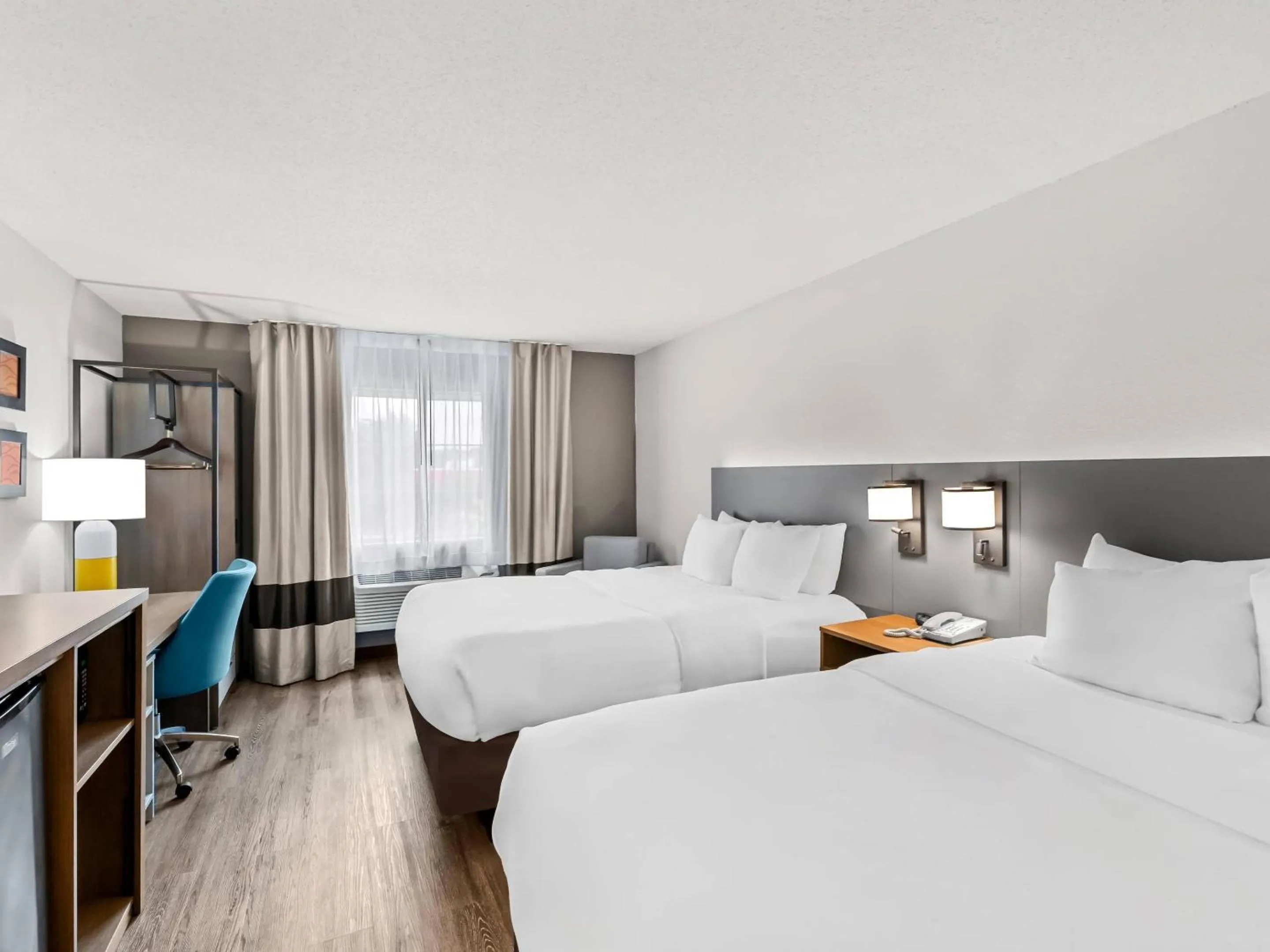 Standard Queen Room with Two Queen Beds - Non-Smoking in Comfort Inn & Suites Bellevue - Omaha Offutt AFB