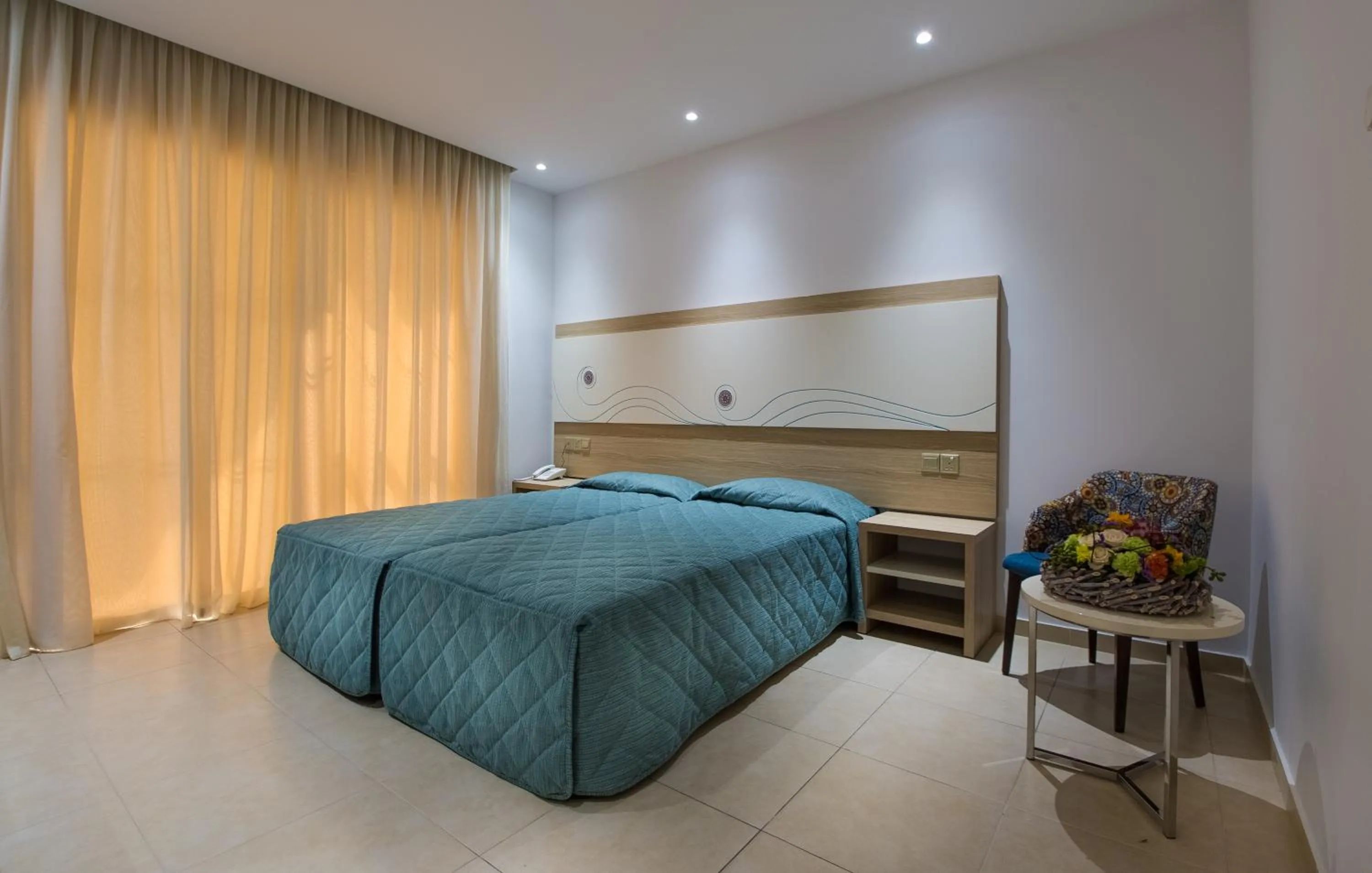 Superior Double or Twin Room Inland View in Stamatia Hotel