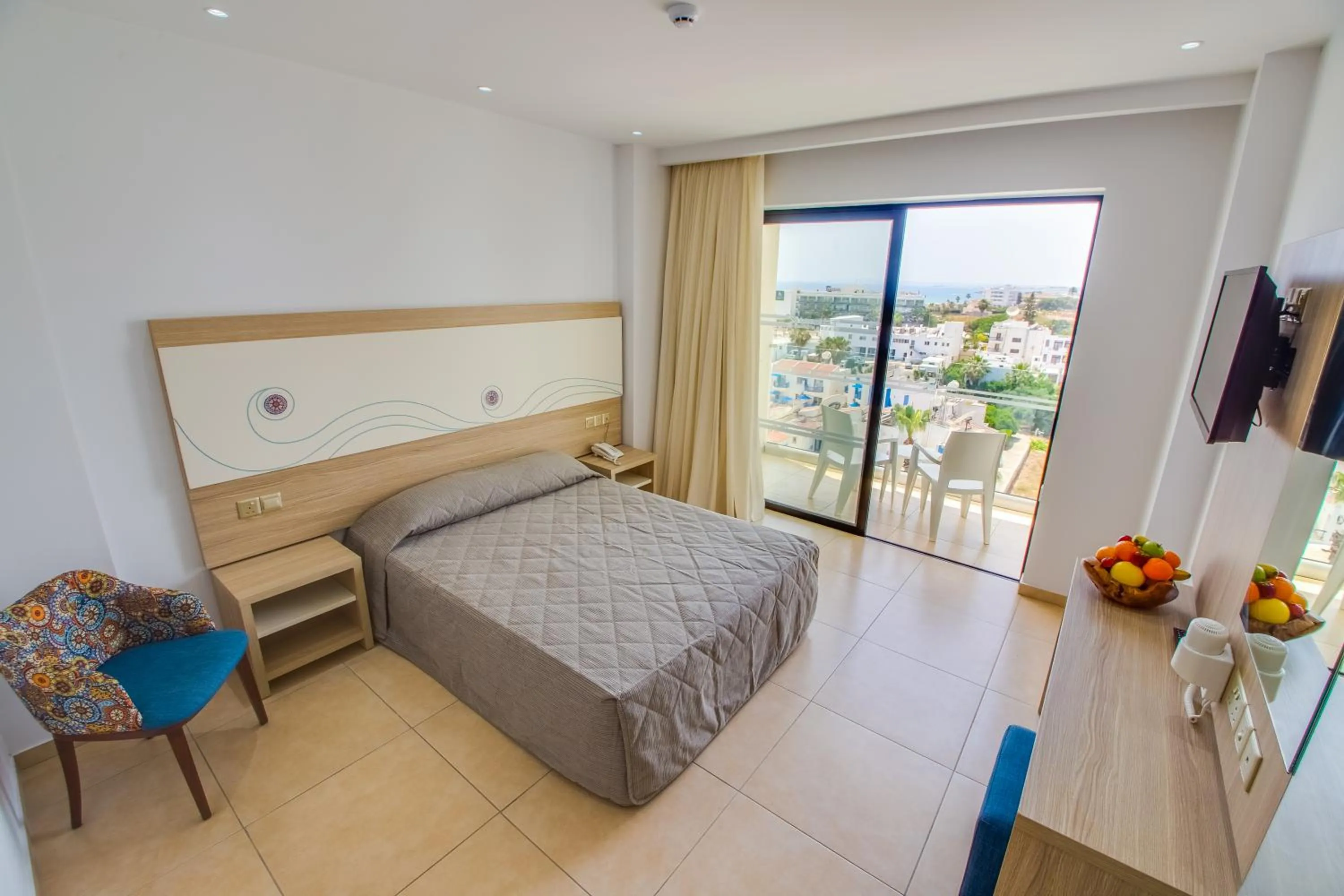 Superior Double or Twin Room with Sea View in Stamatia Hotel