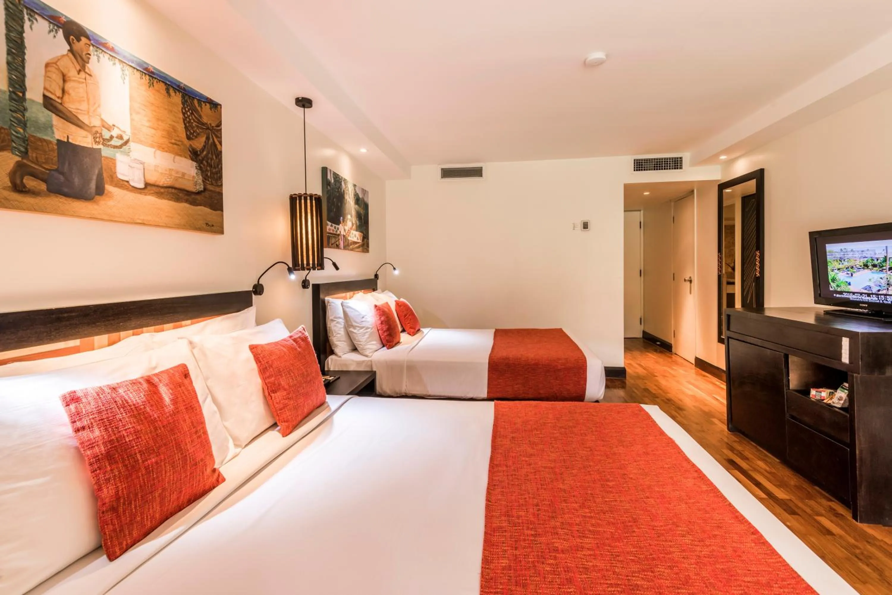 Double Room with Garden View in The Warwick Fiji