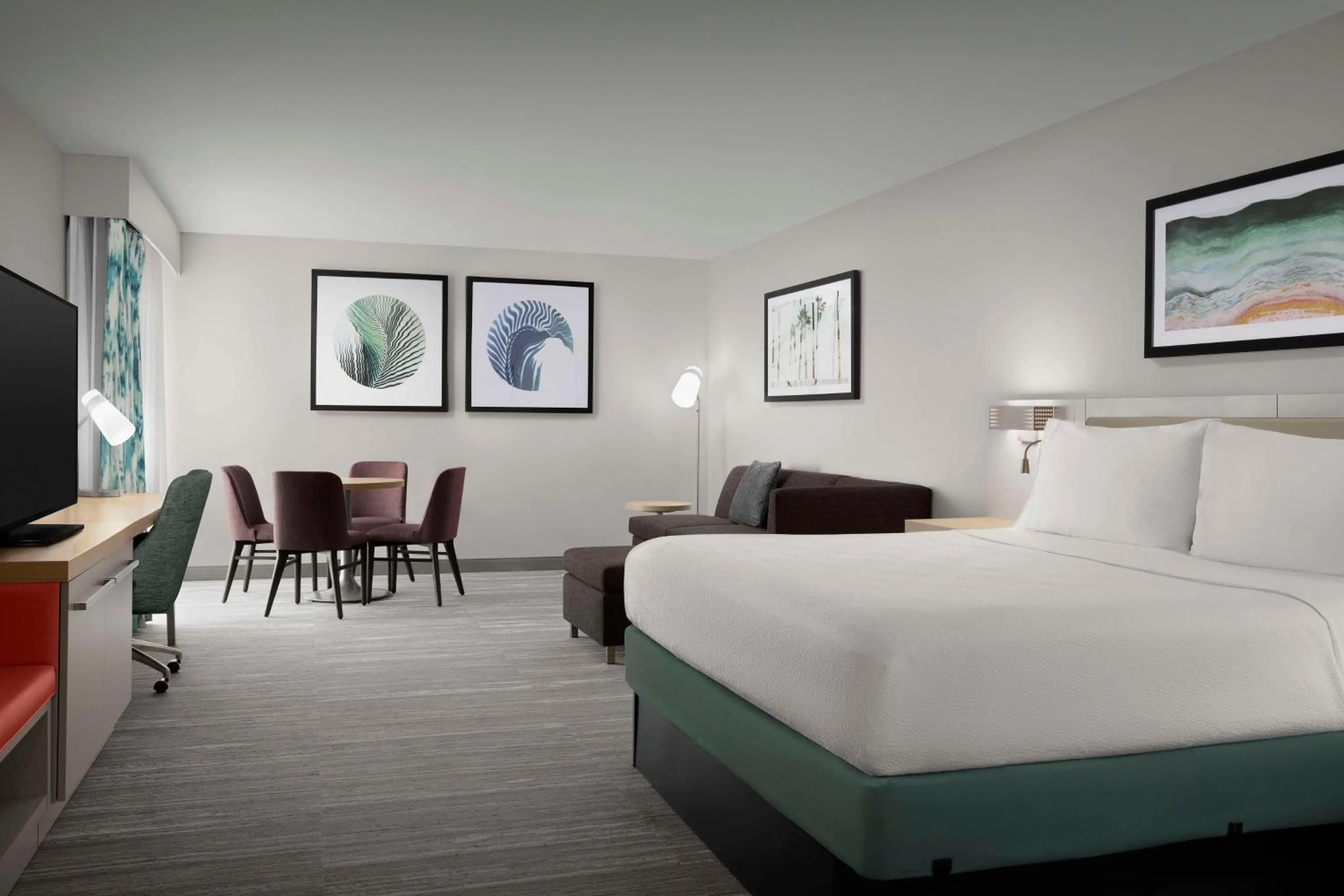 Junior King Suite in Hilton Garden Inn Jacksonville Downtown Southbank