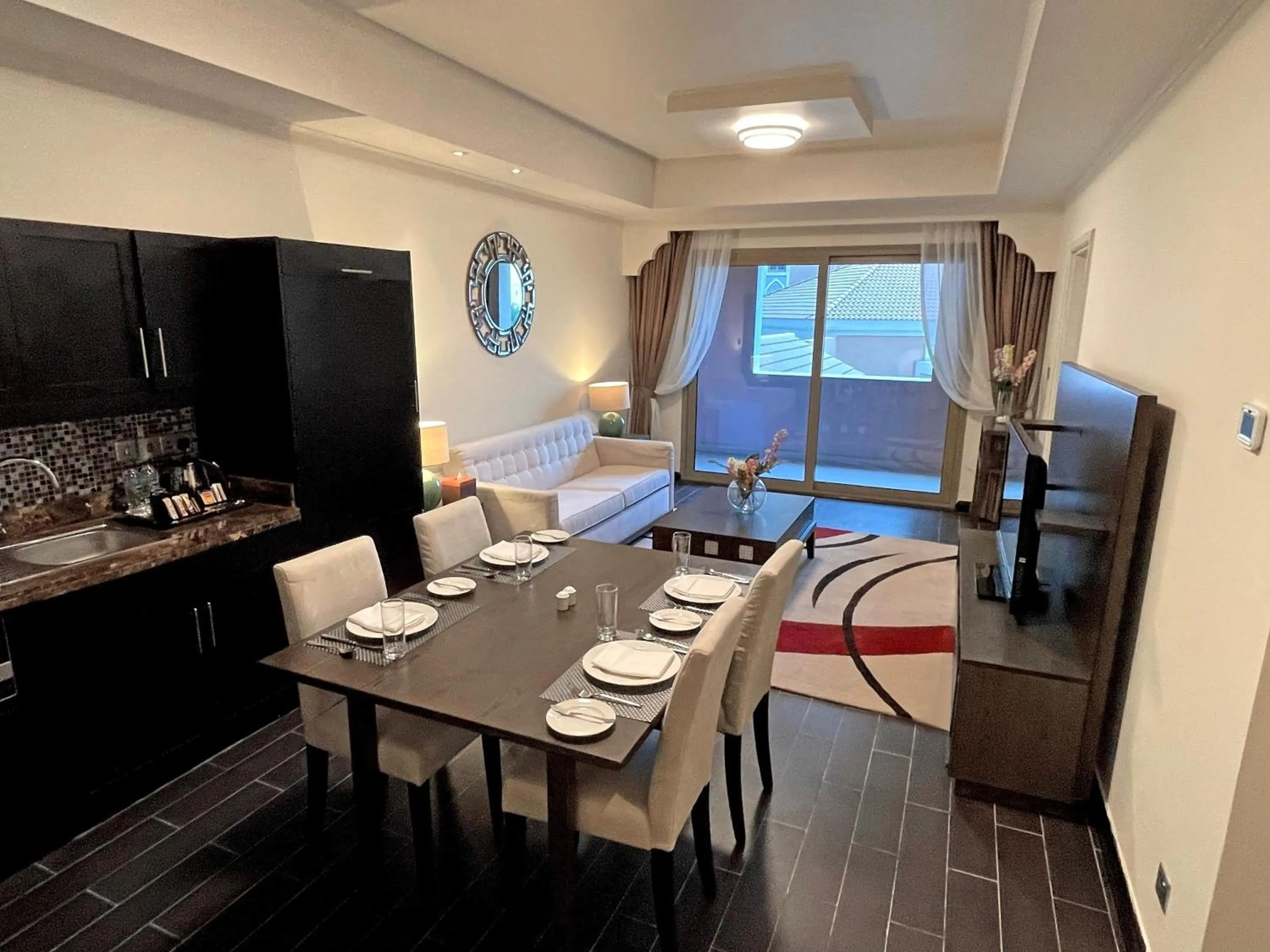One-Bedroom Apartment With Free Shuttle Bus to Public Beach in Oaks Ibn Battuta Gate Dubai