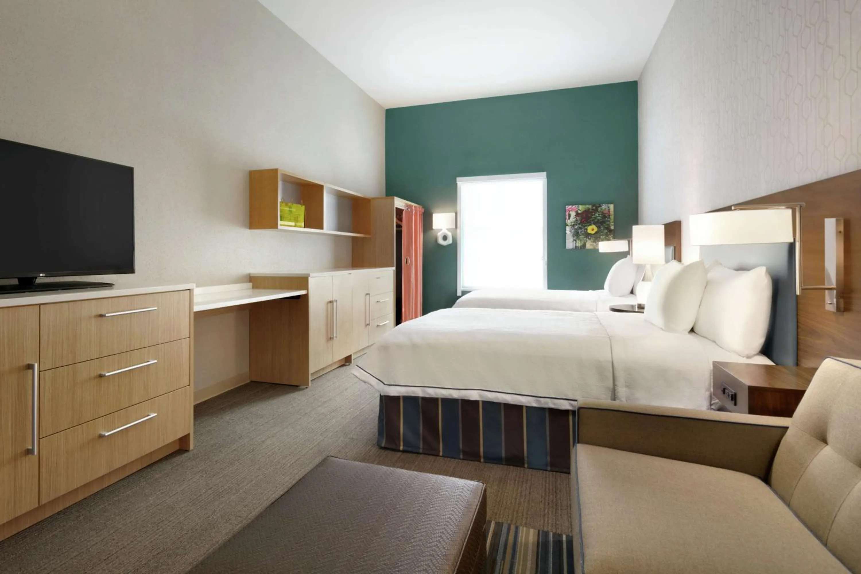 Queen Studio with Two Queen Beds - Mobility Access/Non-Smoking in Home2 Suites By Hilton Mt Pleasant Charleston