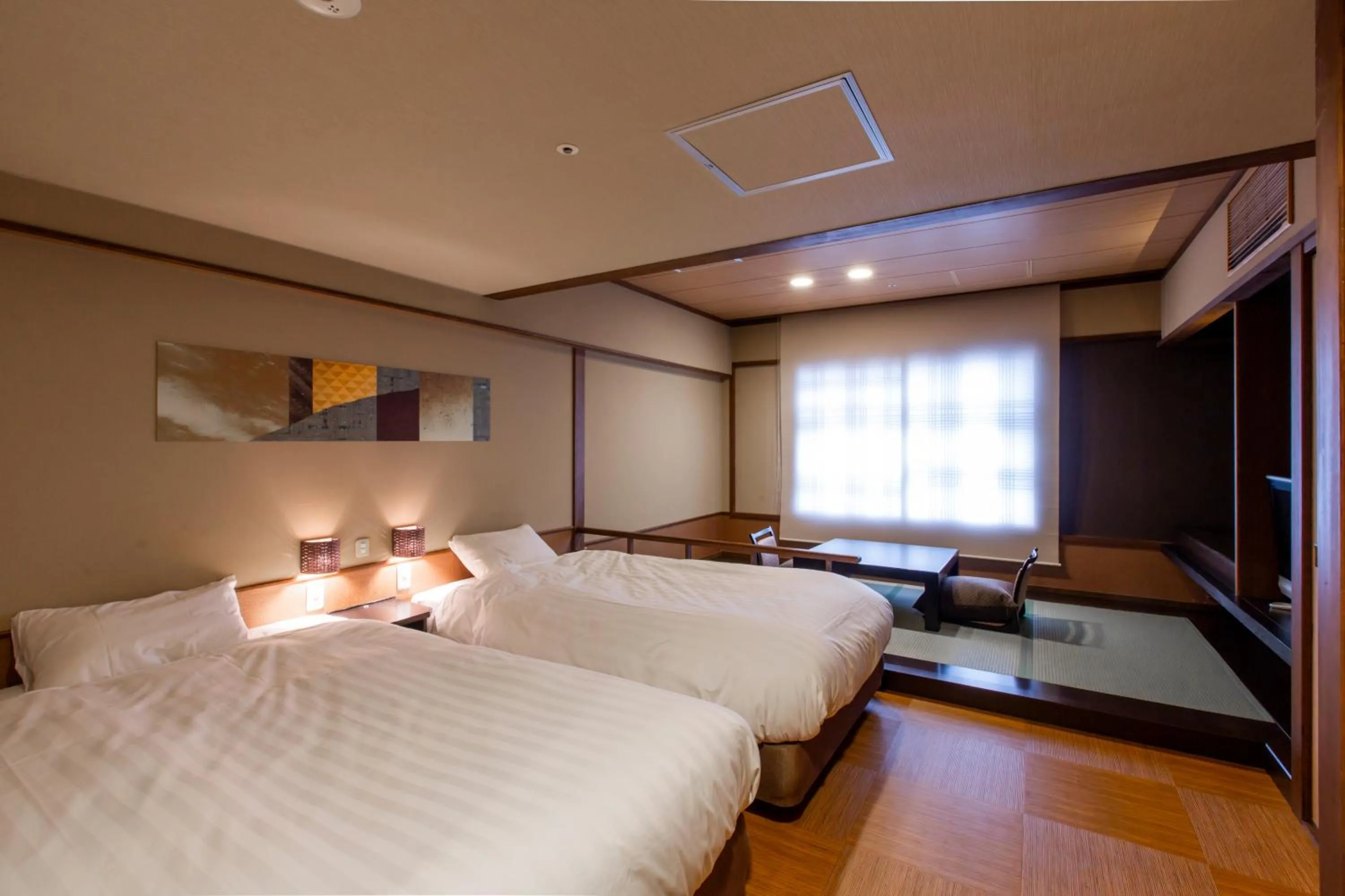 Standard Room with Tatami Area in Yumotokan