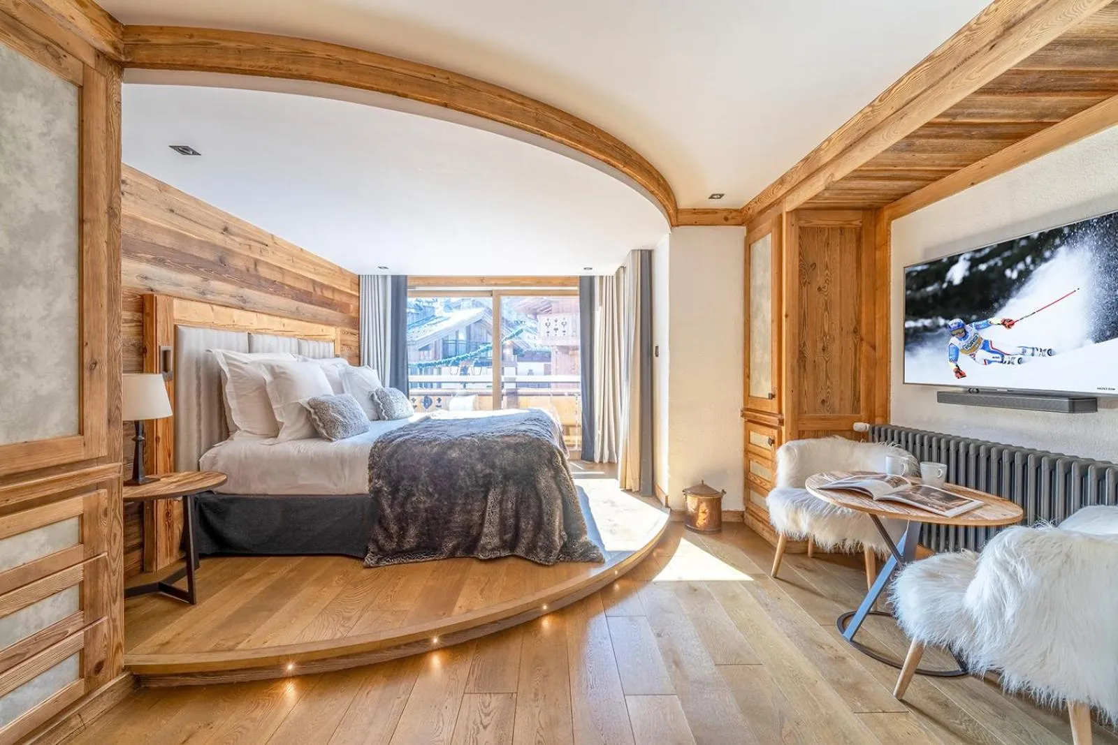 Superior room Village view in Hôtel Les Peupliers