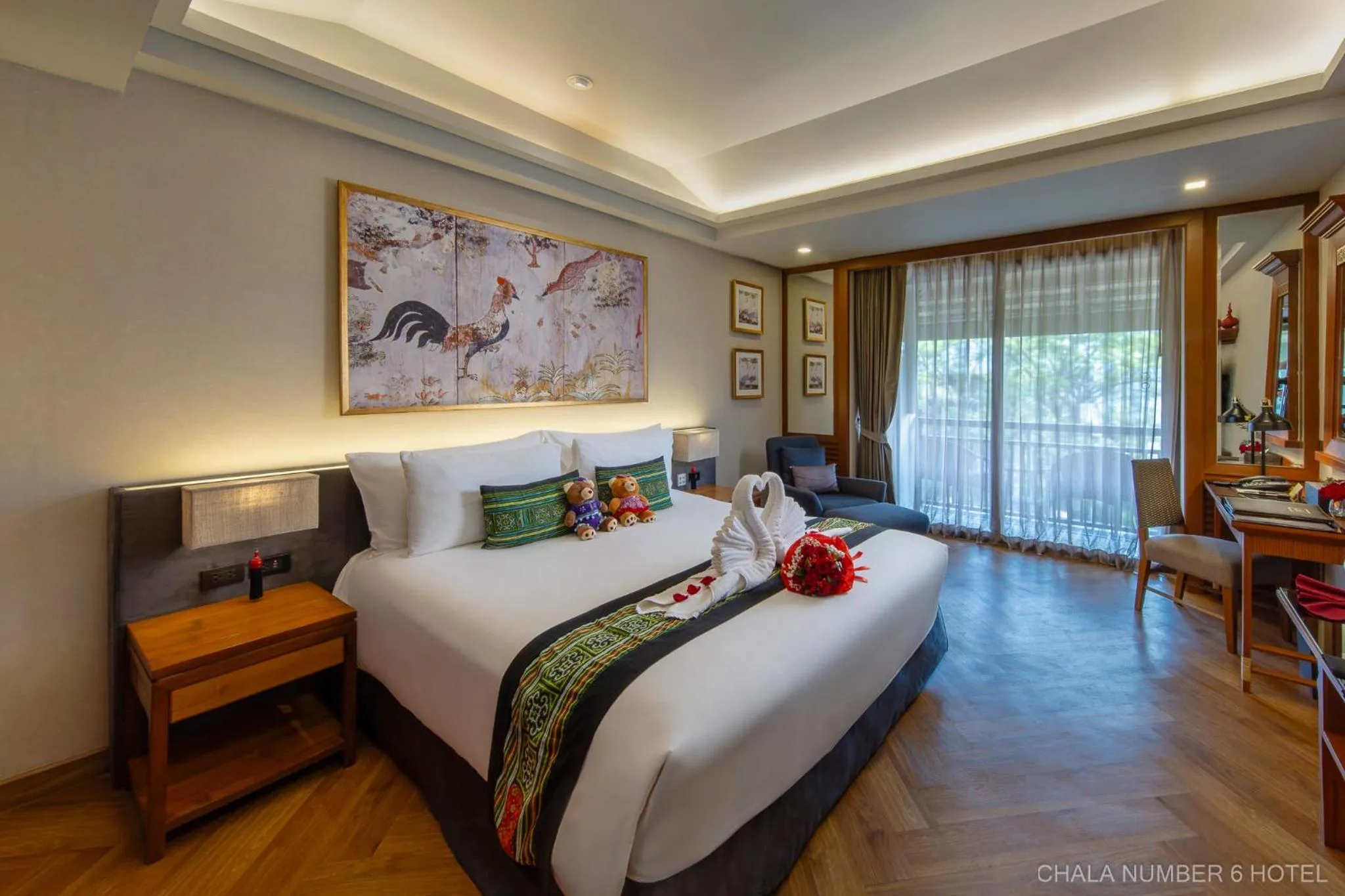 Deluxe Double Room with Balcony in Chala Number6