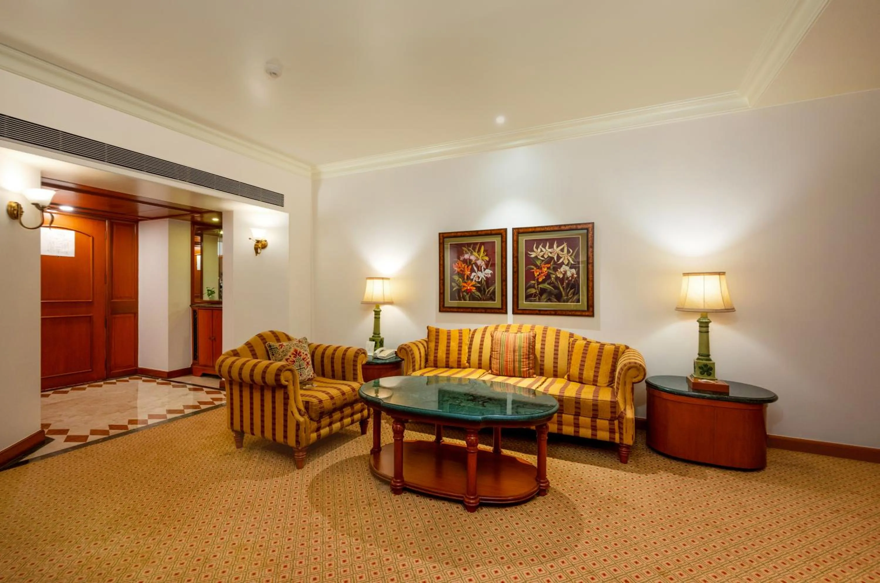 Orchid Suite with Separate Living Room, Two Way Airport Transfers, Happy Hours in The Orchid Hotel Mumbai Vile Parle