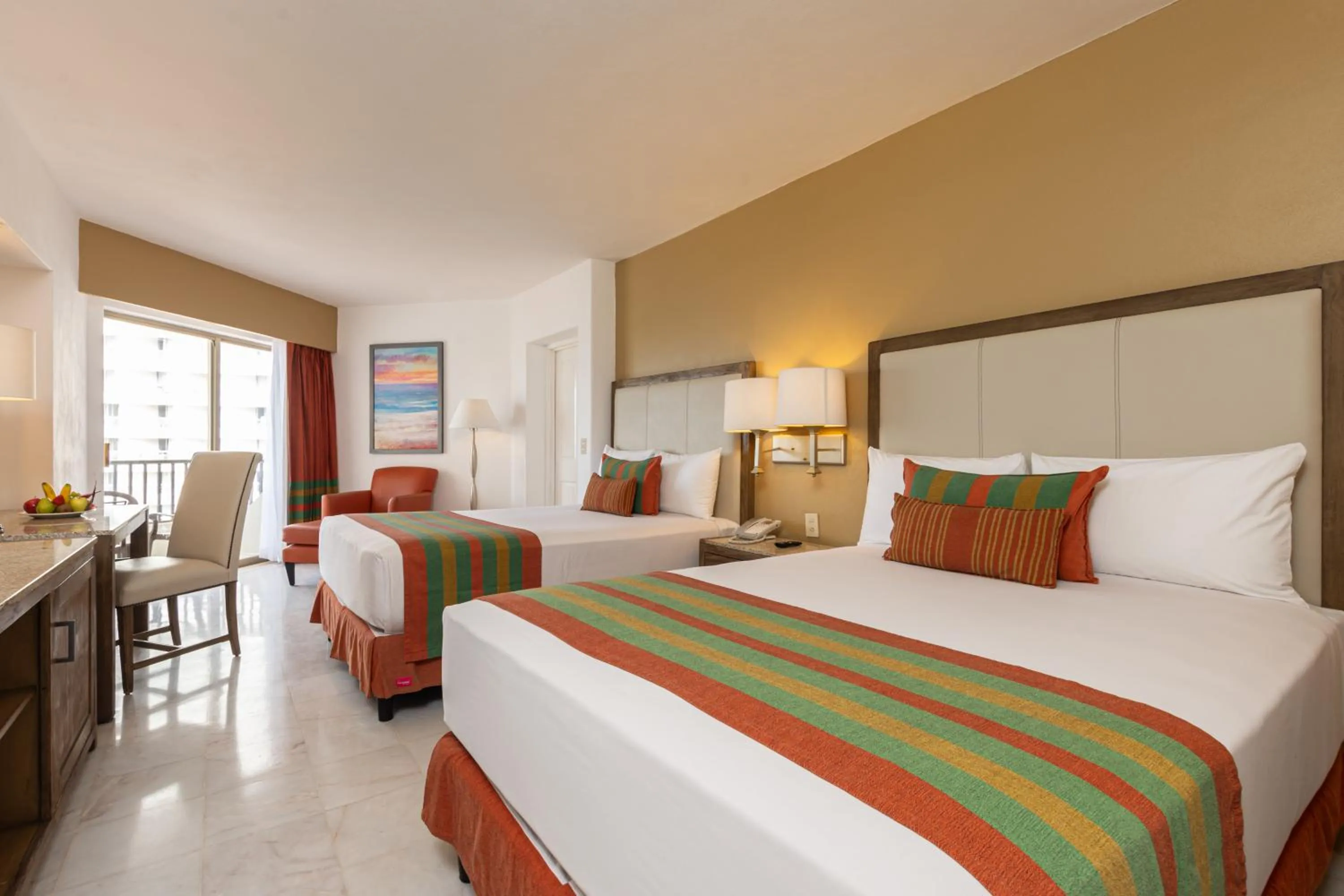 Deluxe King or Double Room with Partial Ocean View in Tesoro Ixtapa All Inclusive