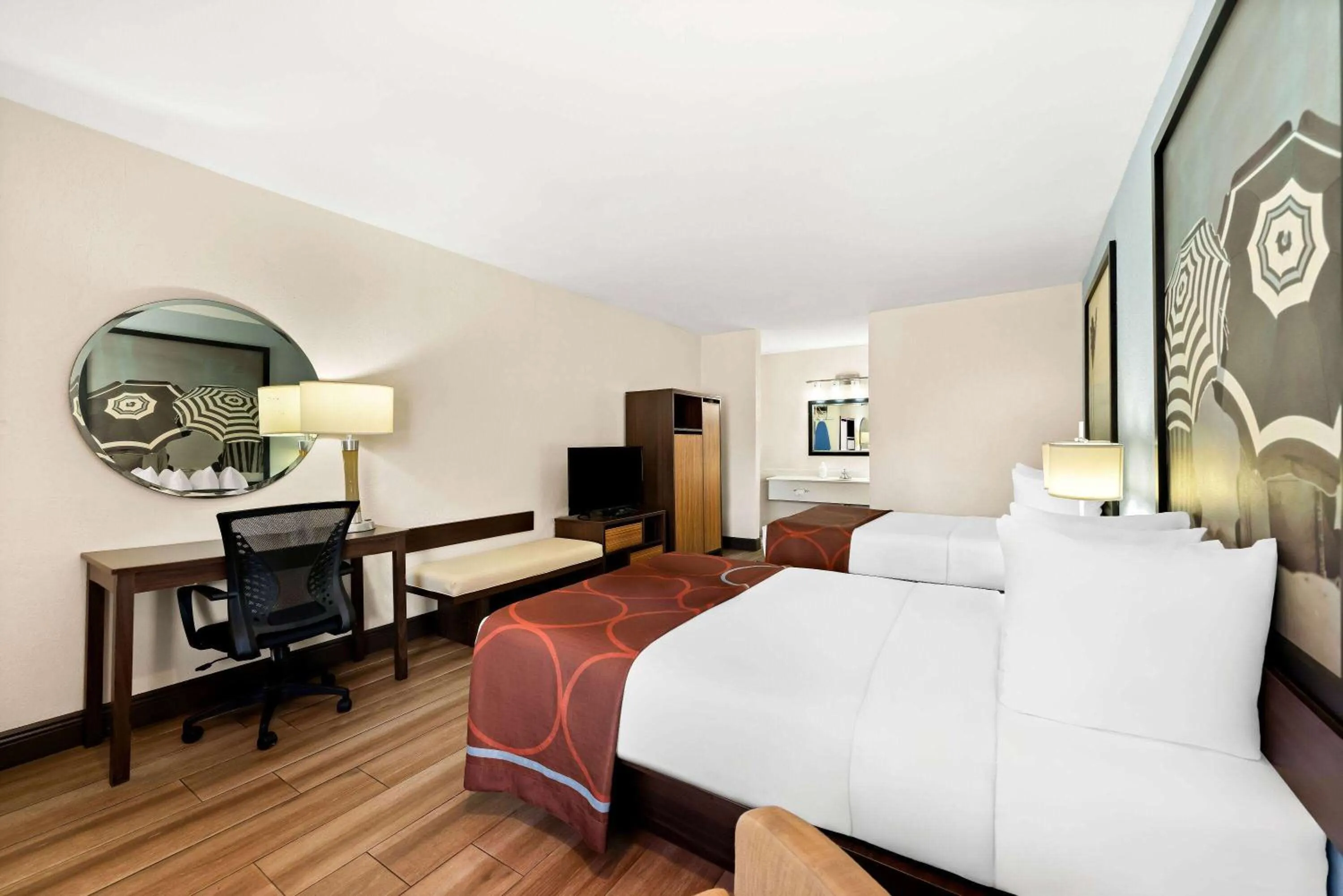 Double Room with Two Double Beds - Non-Smoking in Super 8 by Wyndham Florida City/Homestead/Everglades