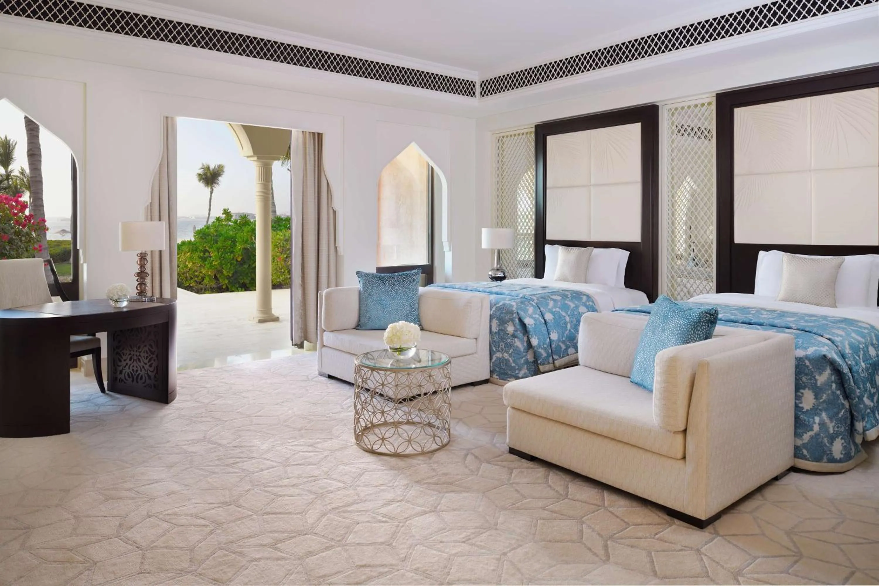 Beachfront Premiere Double Double Room with Waterpark Access in One&Only The Palm Dubai