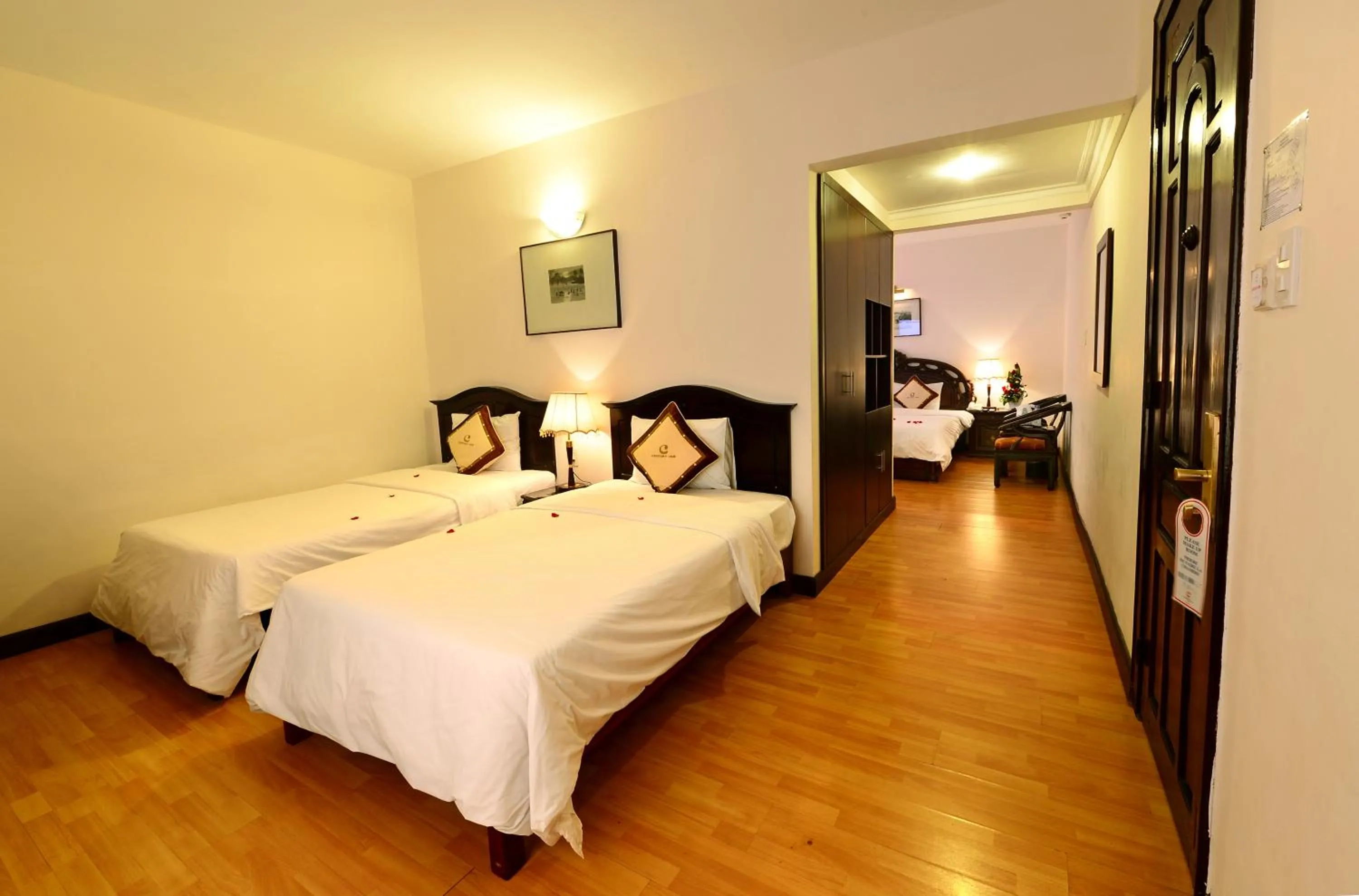 Family Connect Garden View Triple in Century Riverside Hotel Hue