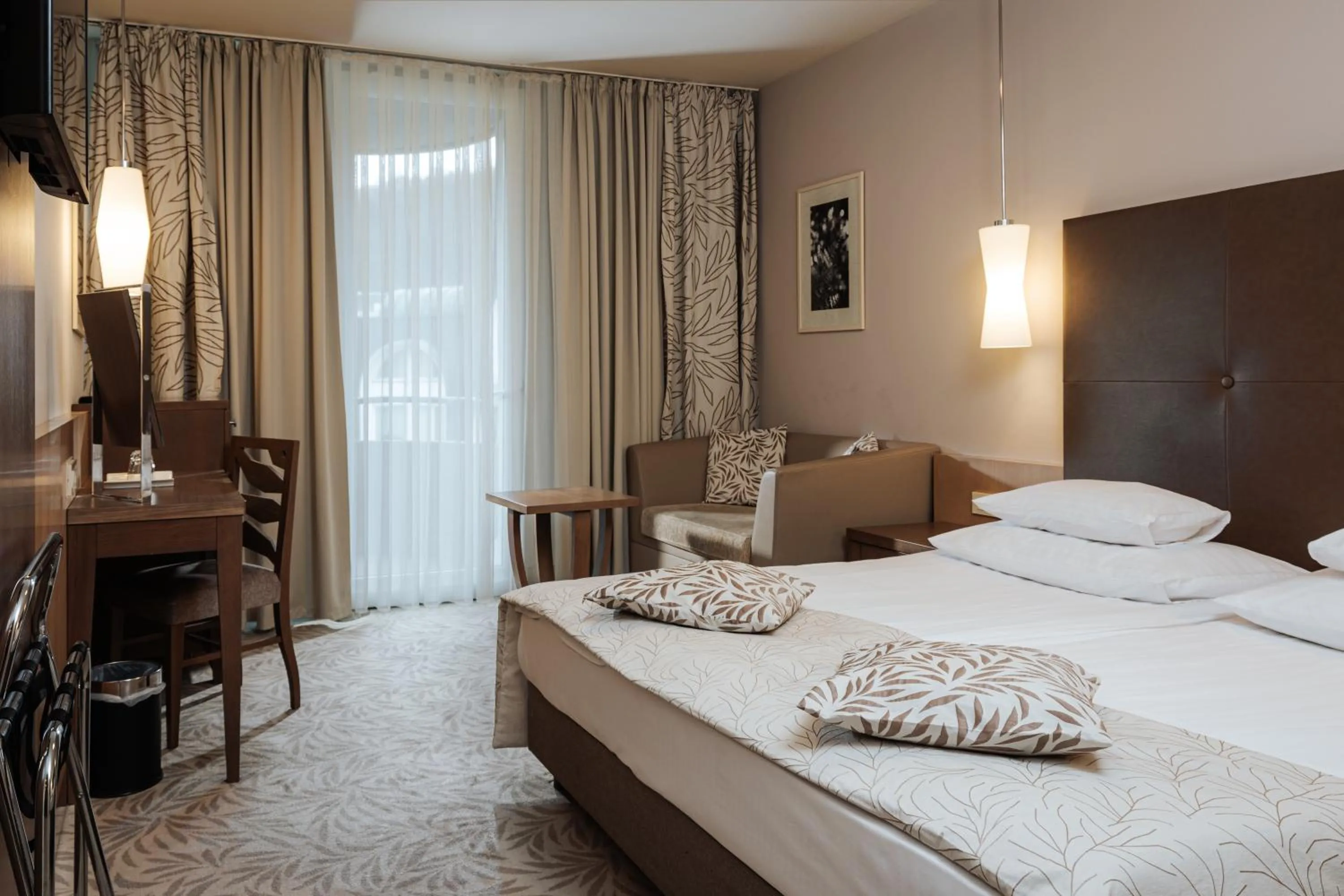 Luxury Double Room Grand with Balcony - single occupancy in Grand Hotel Sava Superior