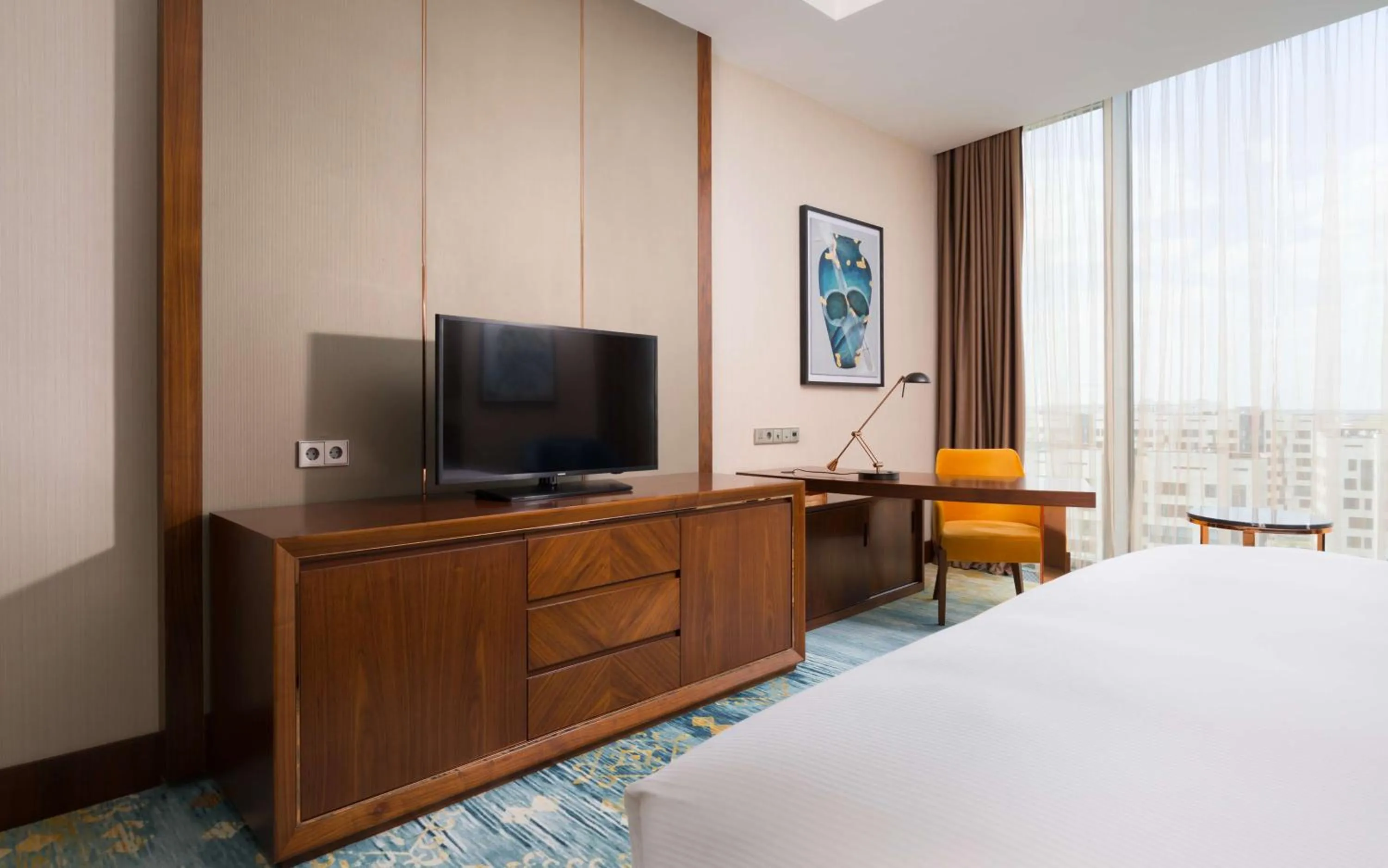 Superior One-Bedroom King Suite in Hilton Astana