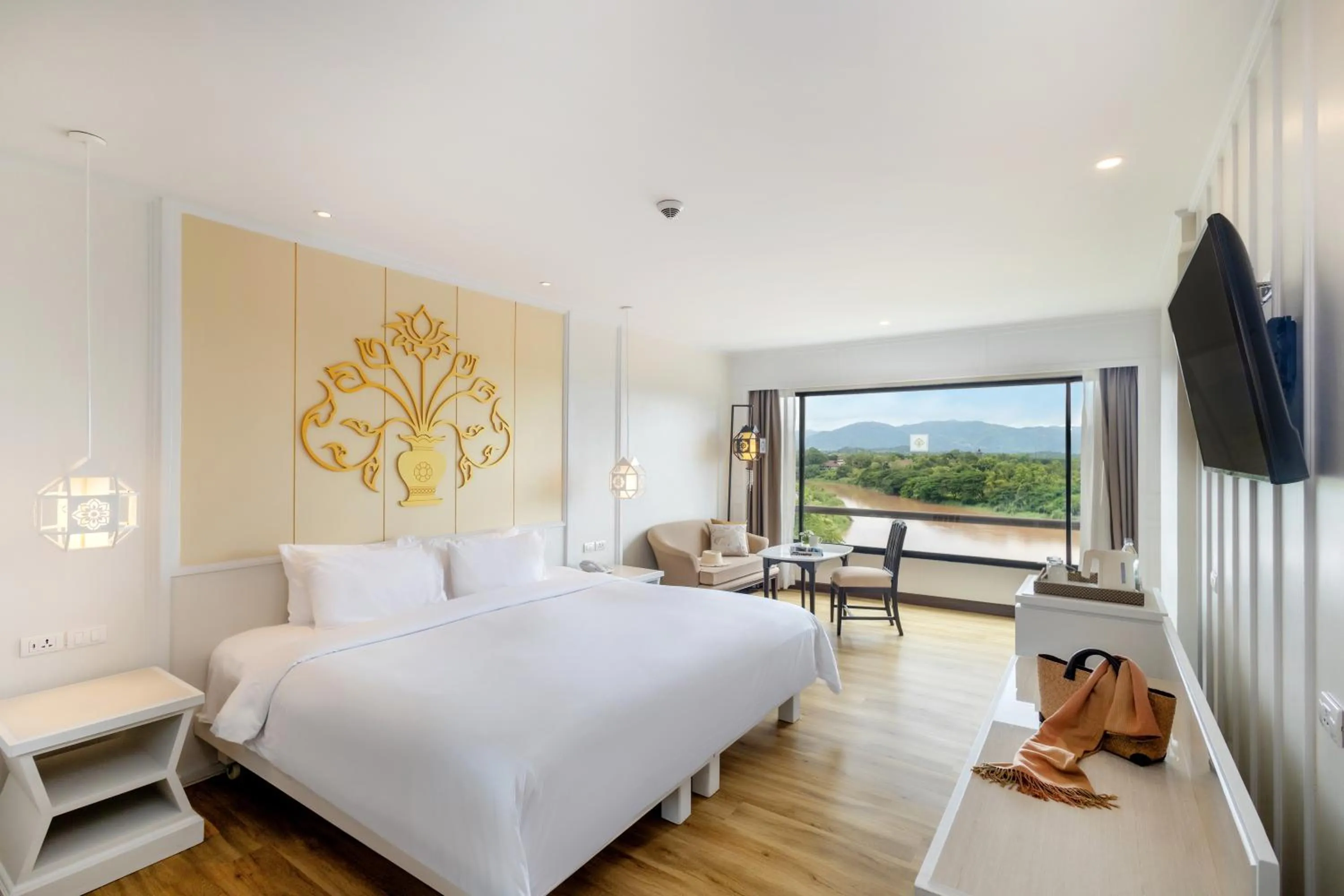 Deluxe Double River View in The Riverie by Katathani