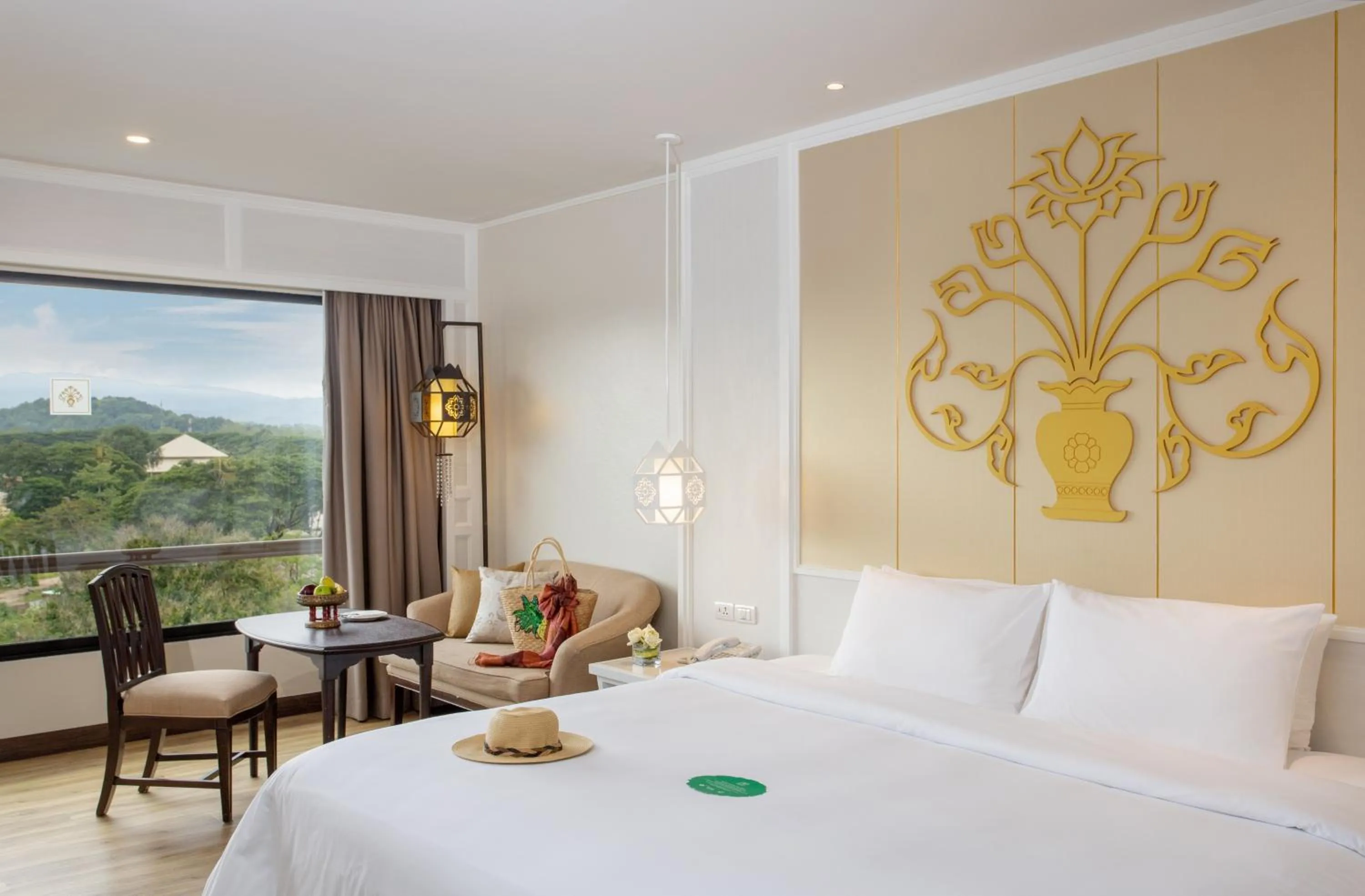 Deluxe Double Garden View in The Riverie by Katathani