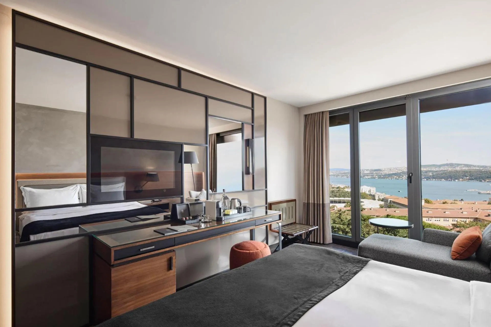 Deluxe Double Room with Sea View in Gezi Hotel Bosphorus, Istanbul, a Member of Design Hotels