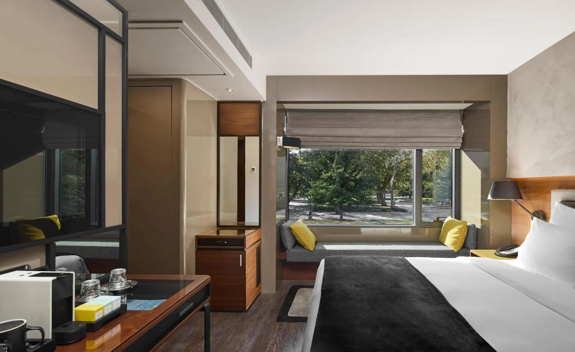 Deluxe Twin Room with Park View in Gezi Hotel Bosphorus, Istanbul, a Member of Design Hotels