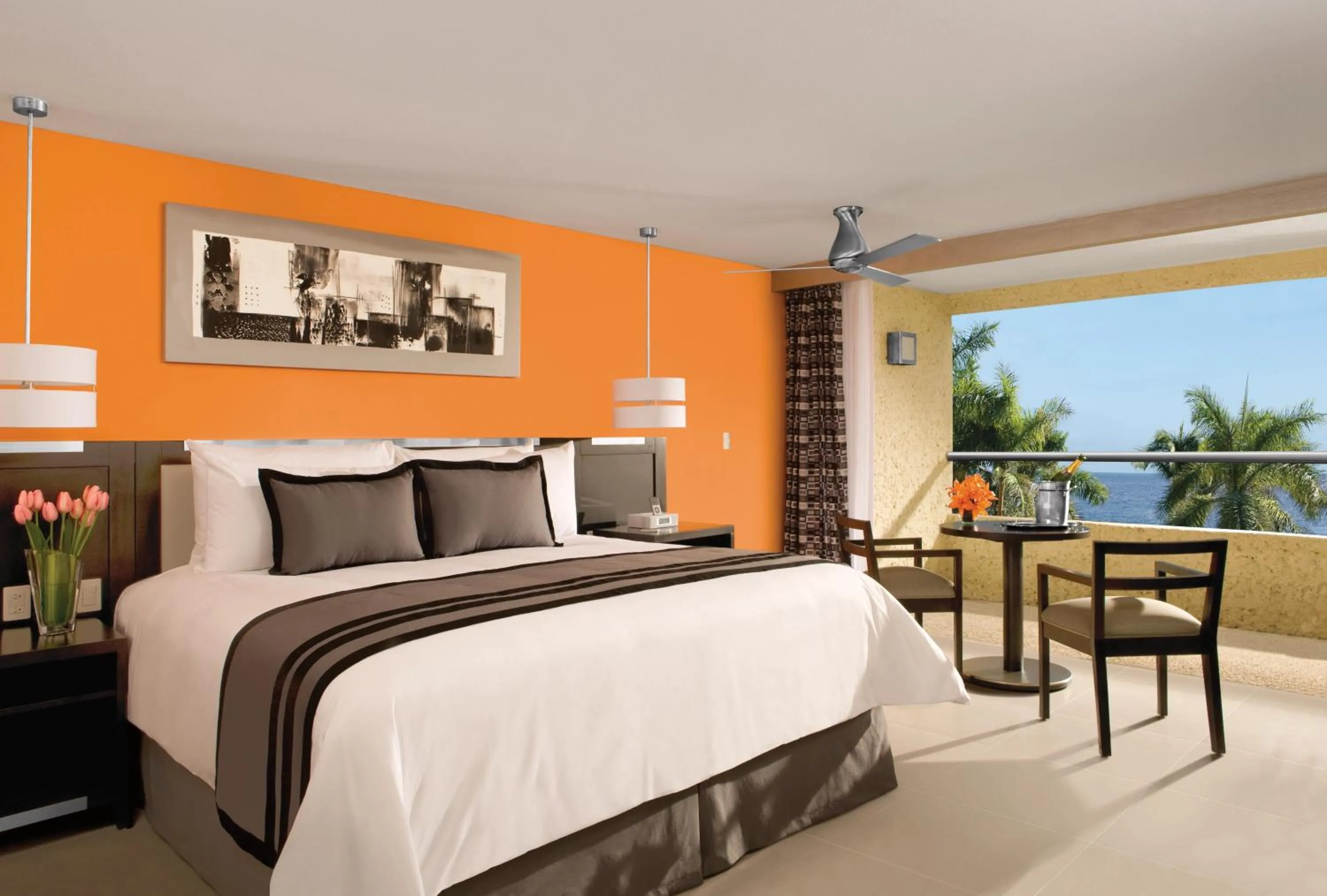 Deluxe Partial Ocean View in Dreams Huatulco Resort & Spa