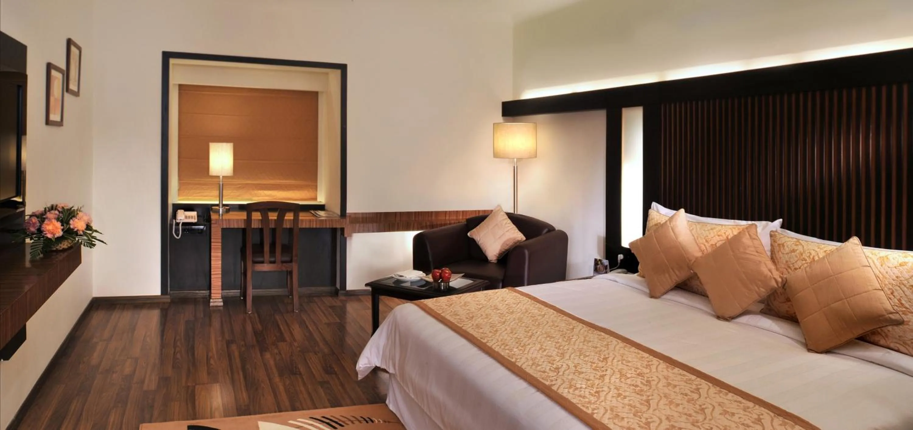 Club Double Room - single occupancy - 15% off on Food & Beverage, 10% off on Laundry and Early check in and Late check out on availability in Fortune Inn Haveli, Gandhinagar - Member ITC Hotels' Group