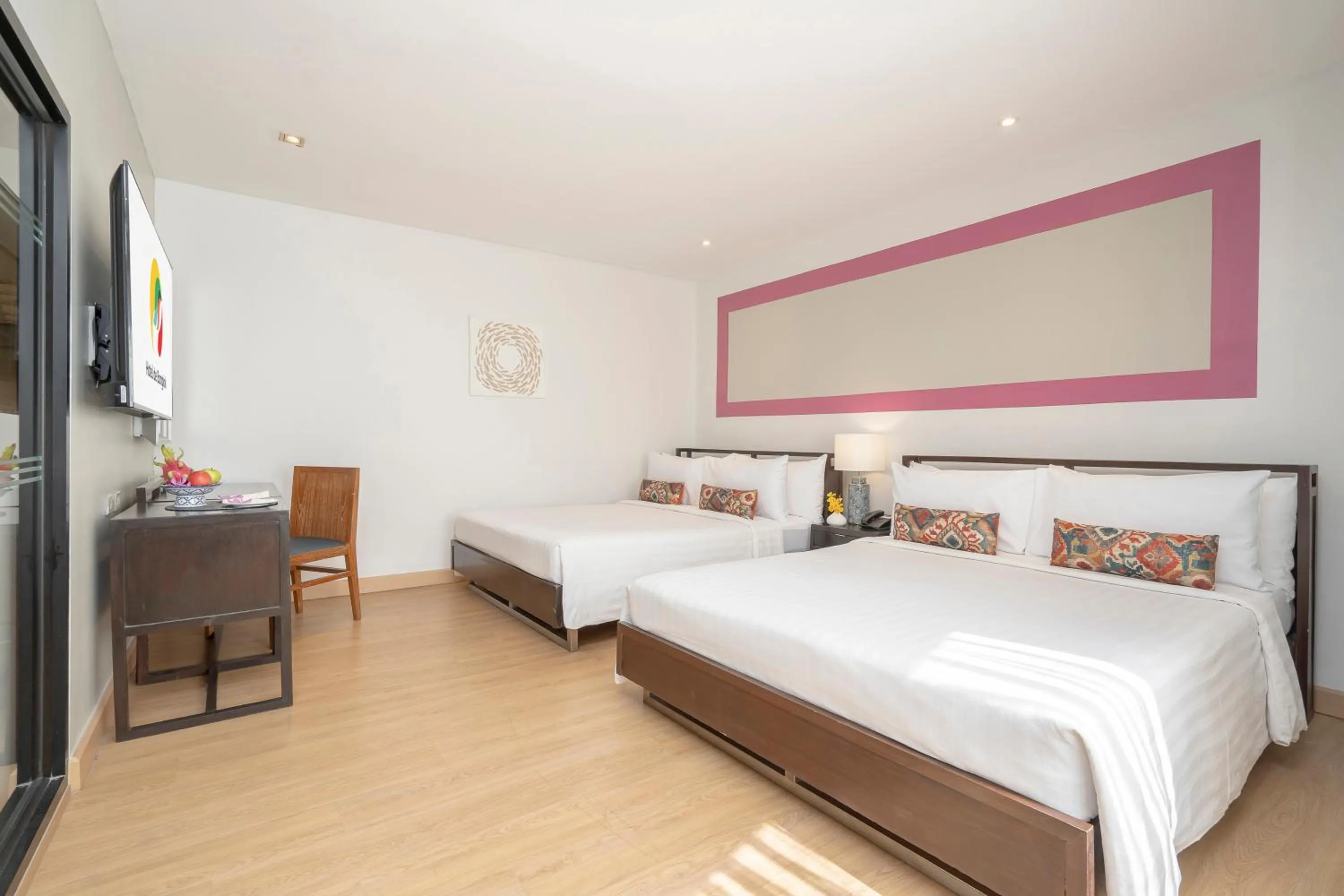 Deluxe Family Quad in Hotel De Bangkok