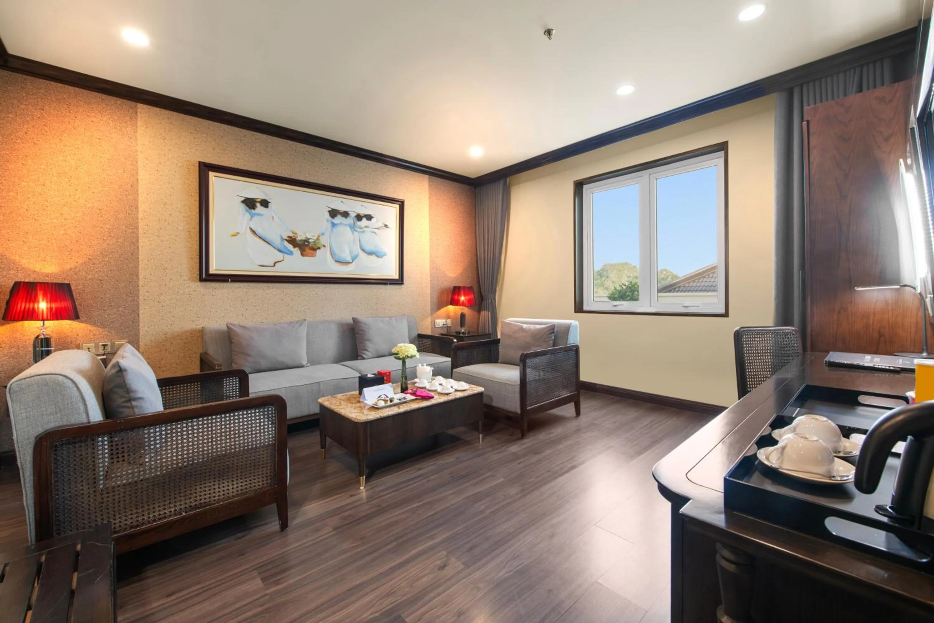 Grand Suite Double Connecting Room (Indochine Wing) in Ninh Binh Legend Hotel