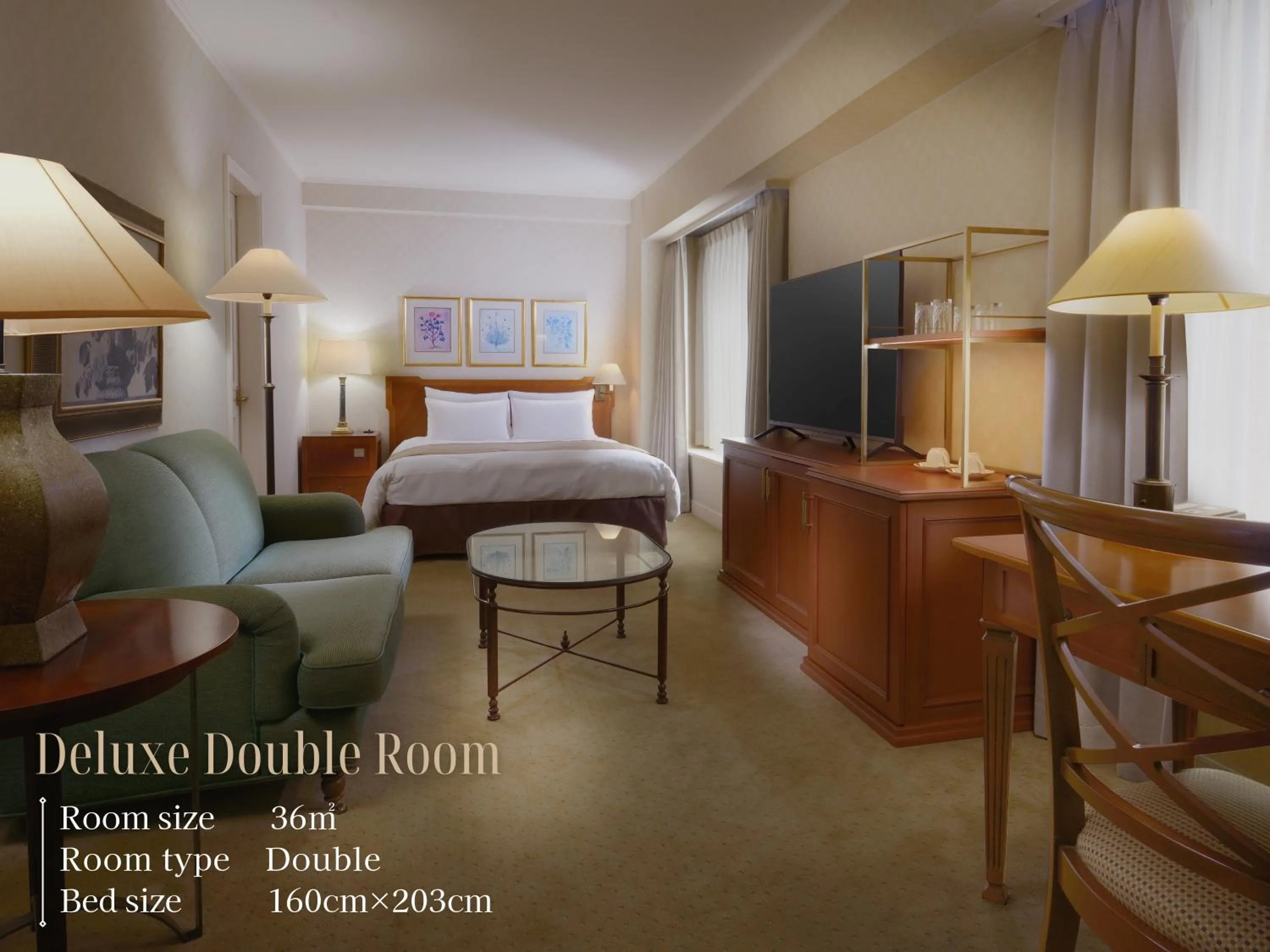 Deluxe Double Room 36sqm - single occupancy - Non-Smoking in Nagoya Kanko Hotel
