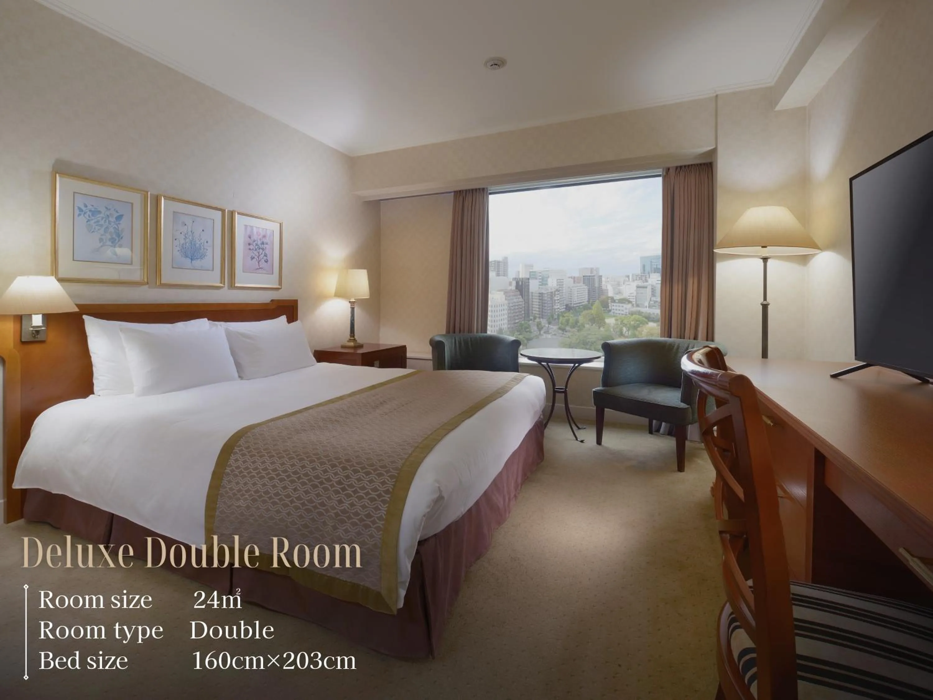 Deluxe Double Room 24sqm - single occupancy - Smoking in Nagoya Kanko Hotel