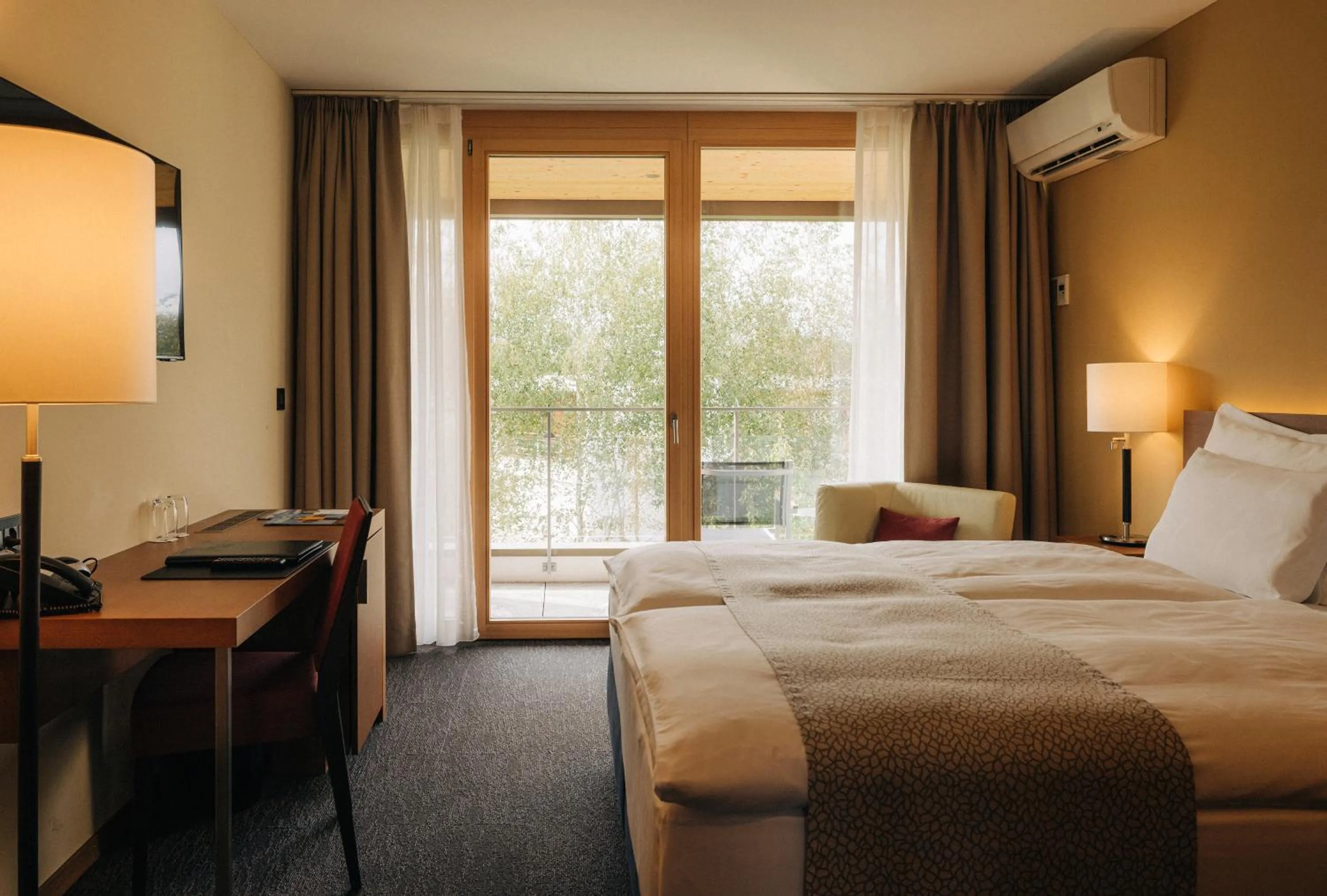 Garden View Double Room – Annex Building - single occupancy in Deltapark Vitalresort****