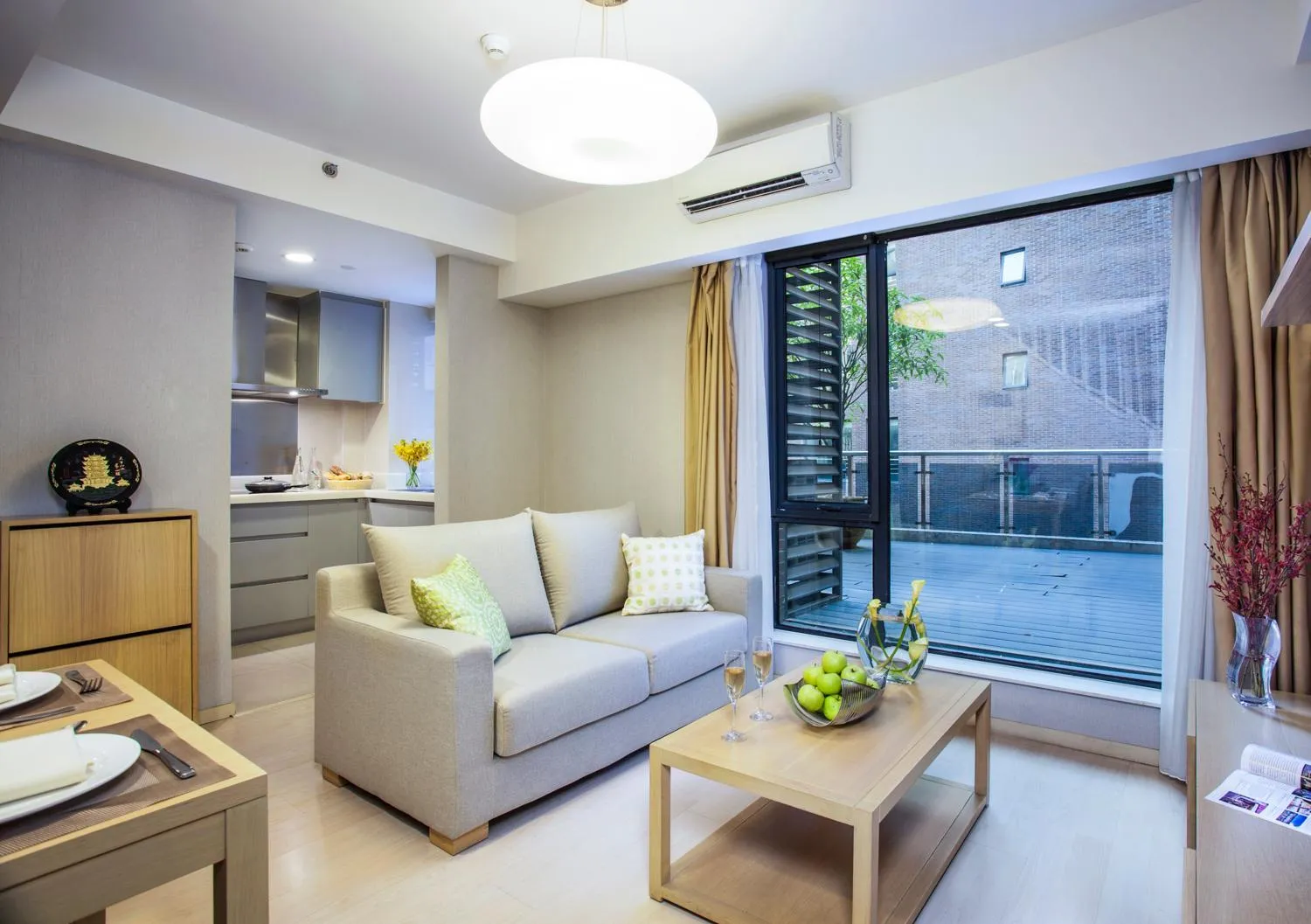 One-bedroom Loft Apartment  - single occupancy in Citadines Zhuankou Wuhan