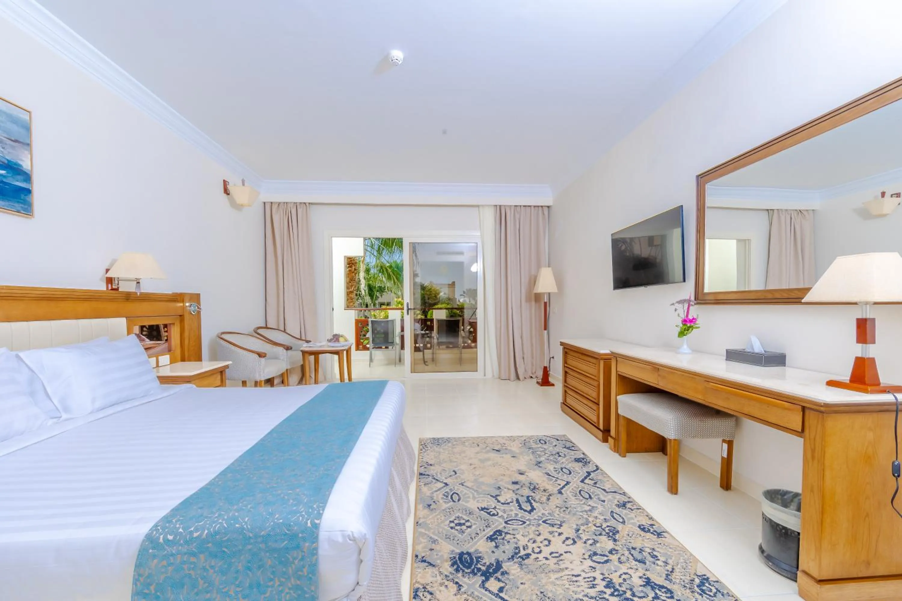 Superior Room Triple Garden View in Serenity Alpha Beach - Ex Serenity Makadi Beach